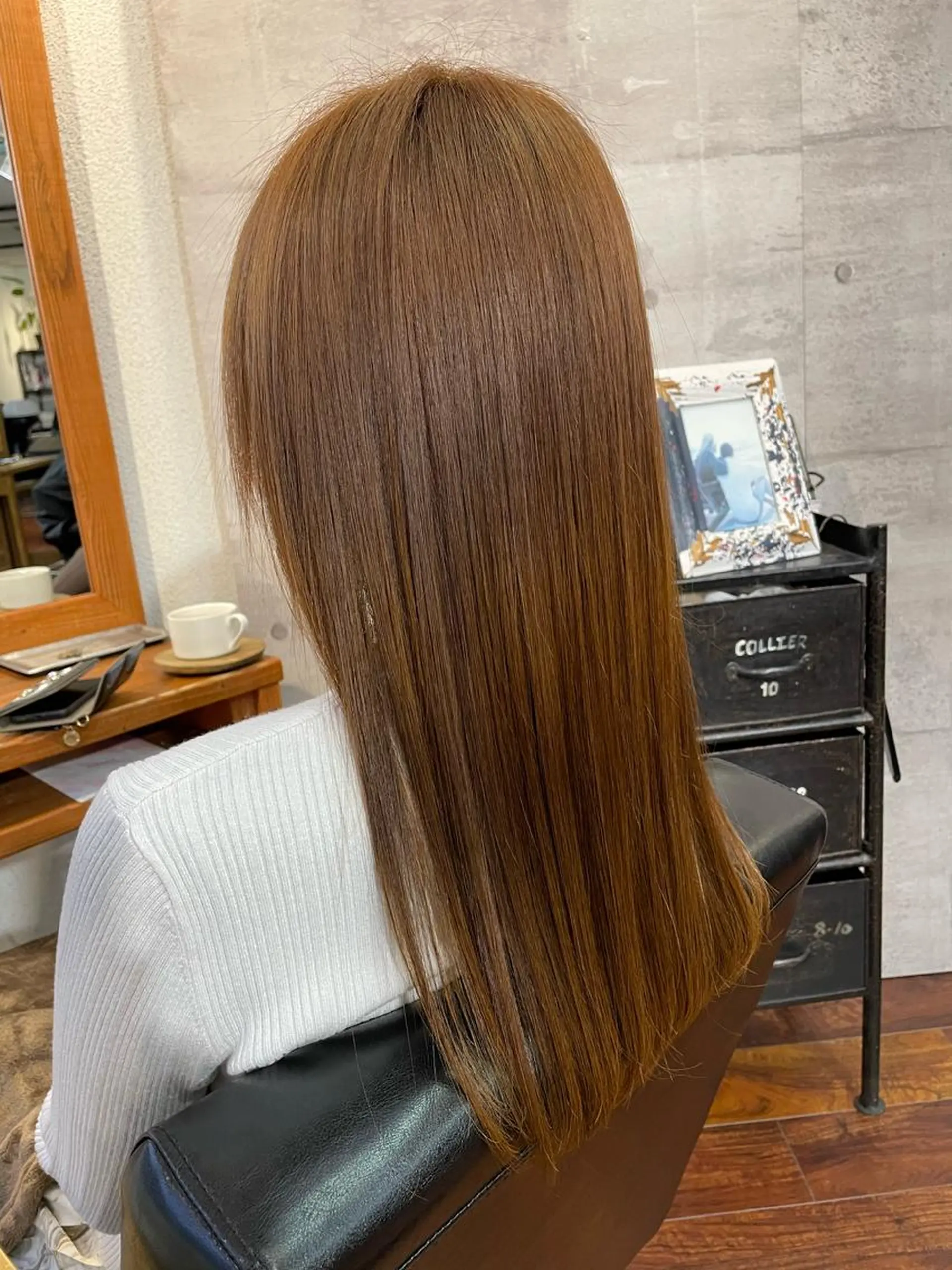 ロング 髪質改善 トリートメント 酸熱トリートメント カット ヘッドスパ 小木曽智美 /ボブ/ショートのヘアスタイル