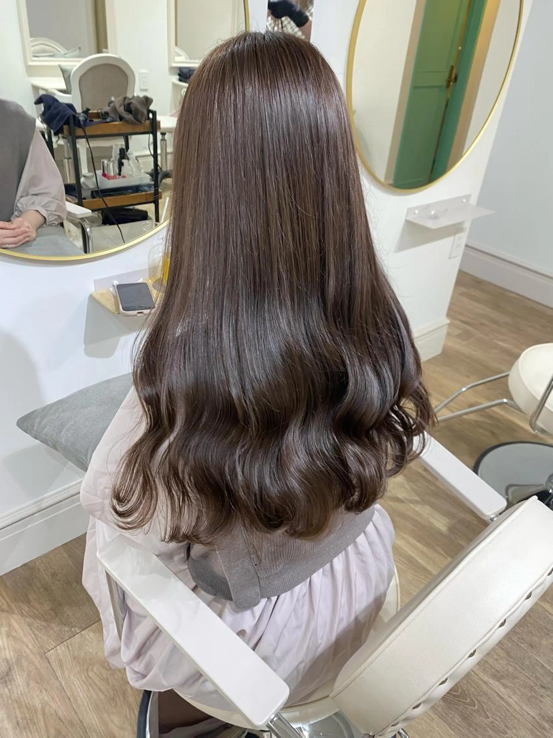 カラー ヘアカラー 🌷柔らかクリーミー 🤍kirari🌷のヘアスタイル