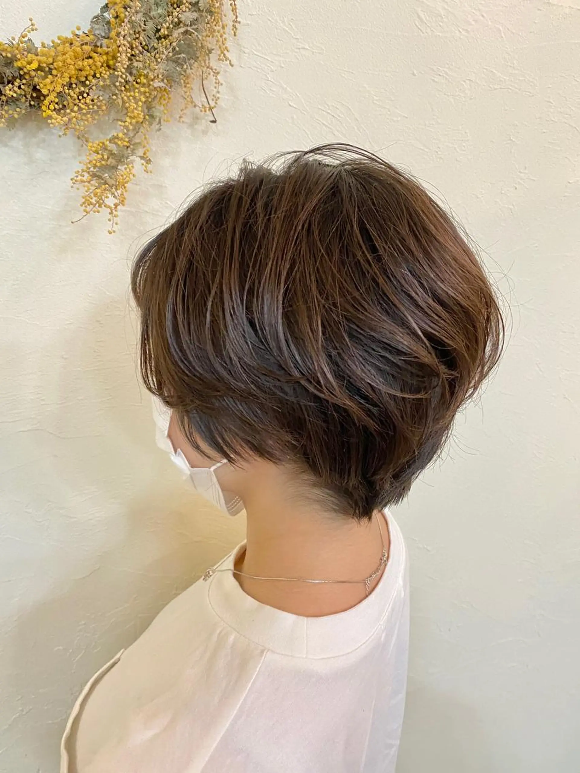 ショート ショートヘア カット ENIF ヤマグチアツコのヘアスタイル