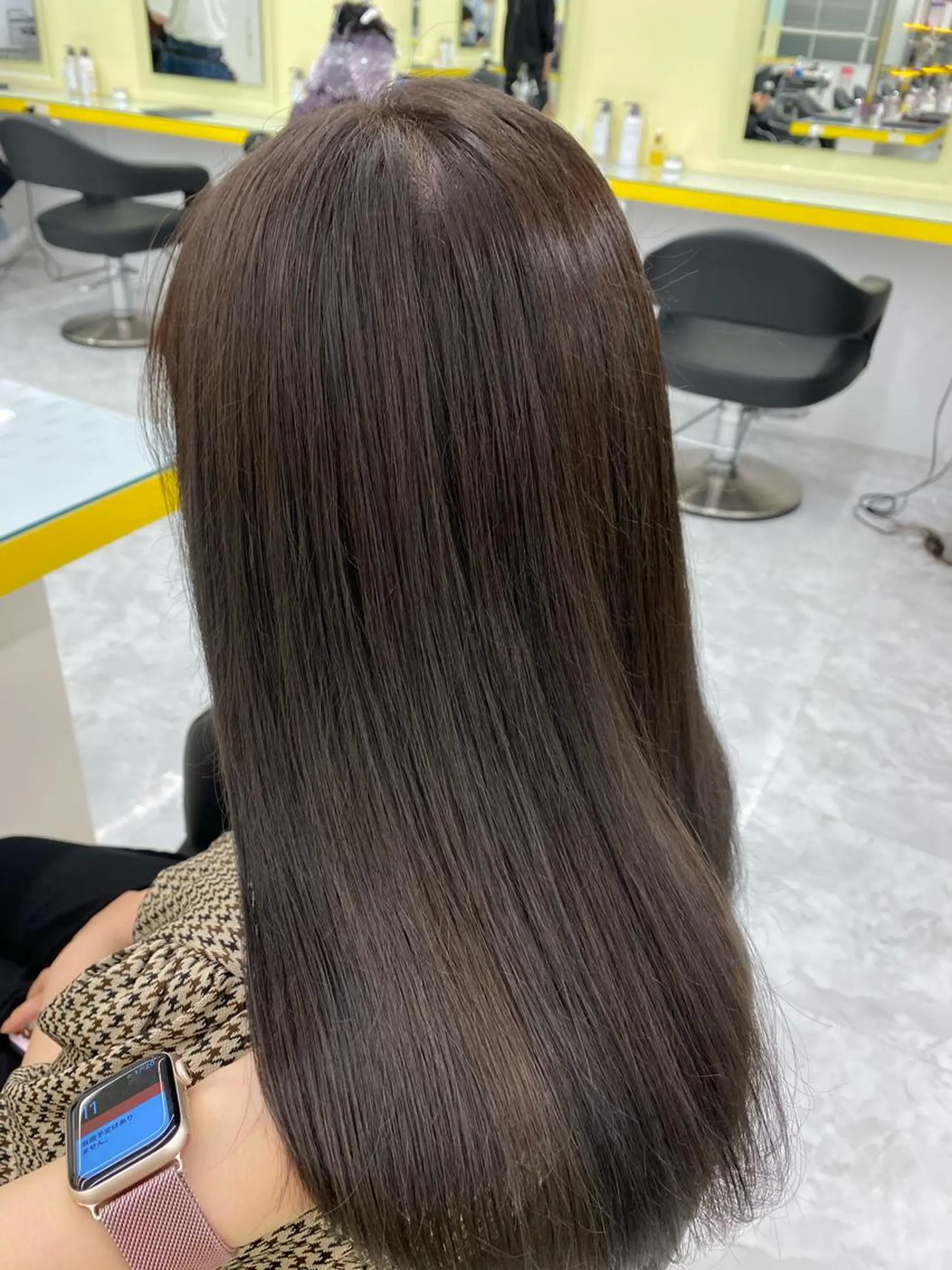 セミロング カラー パーマ ヘアアレンジ メンズ ネイル マツエク・マツパ linette所属・🐩推し活🐩 FUTABA🍒のヘアスタイル