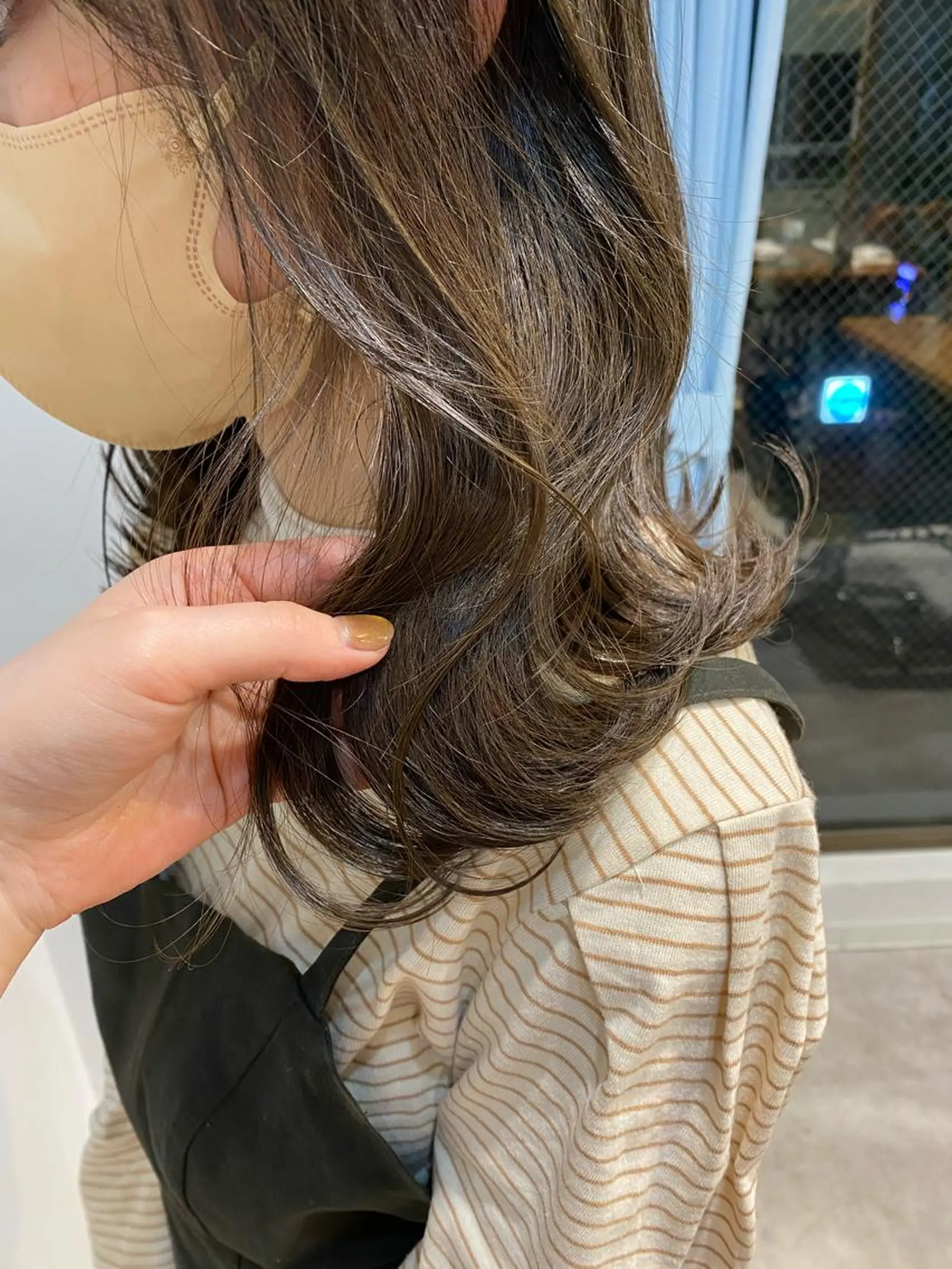 ミディアム GO TODAY SHAiRE SALON 原宿Stella店所属・𓍯柔らかhair 𓍯 yukinoのヘアスタイル