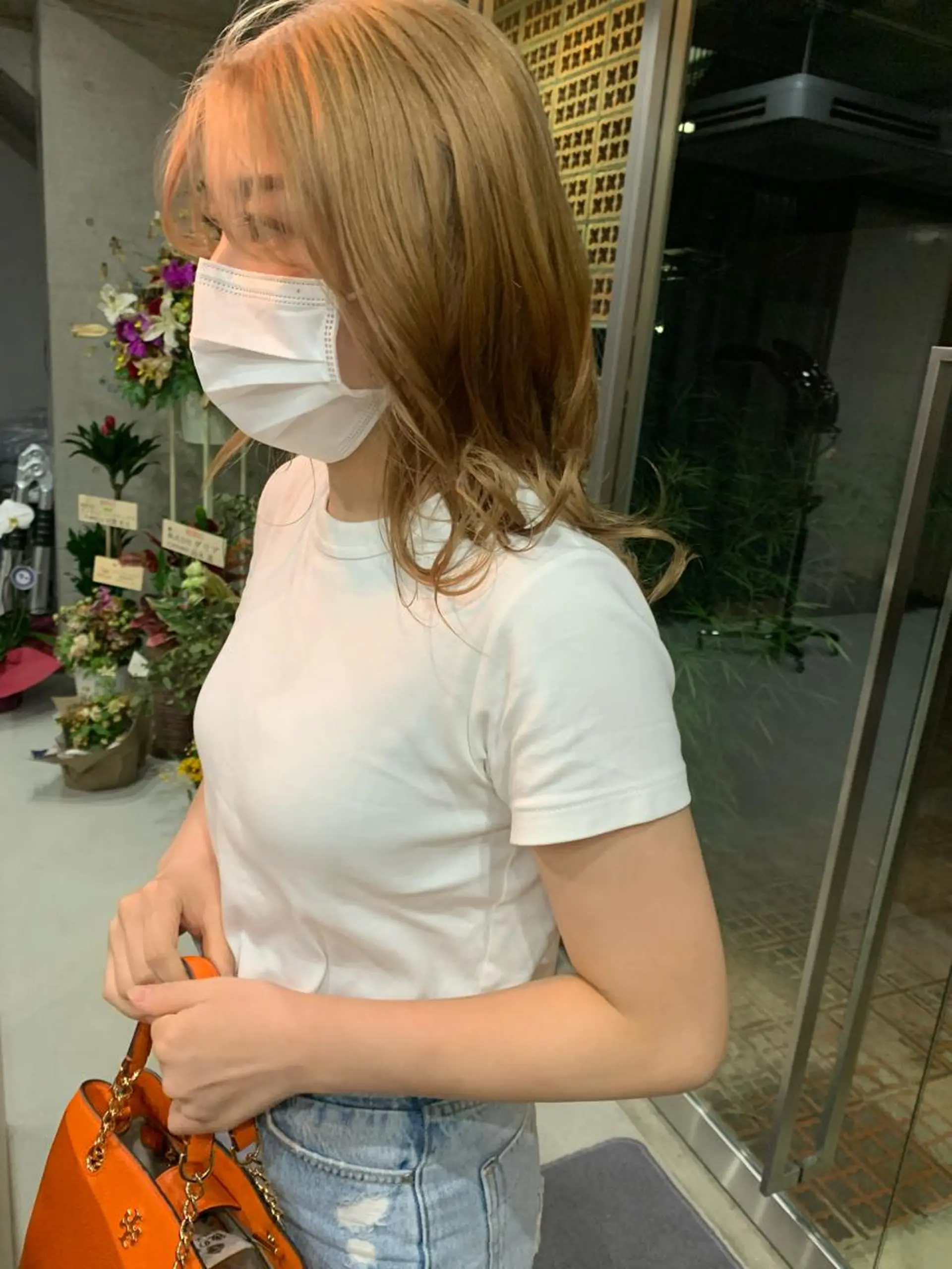 セミロング カラー ボブパーマコテ巻き風 パーマNo1深江秀平のヘアスタイル