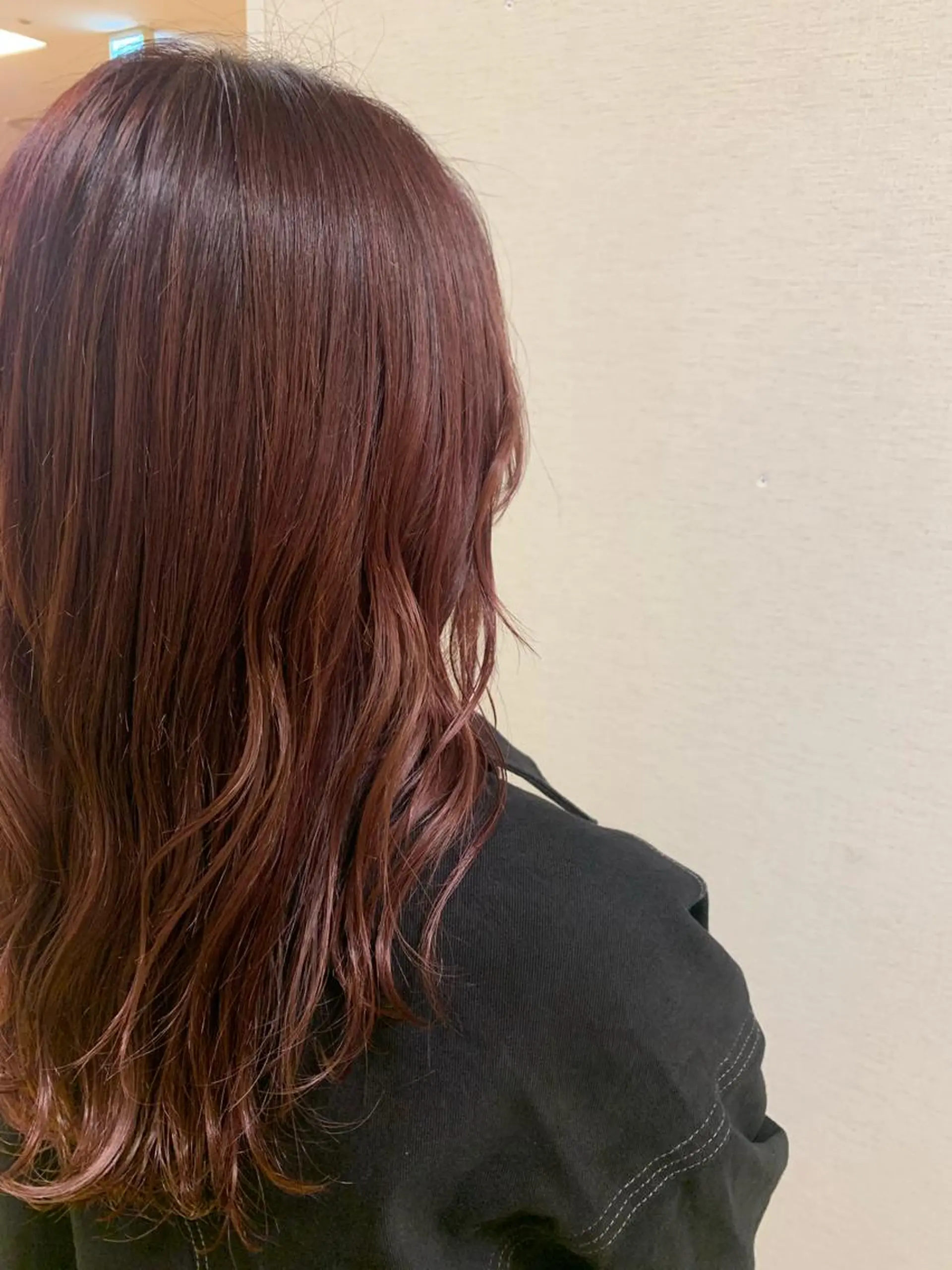 ロング カラー ブリーチ ブラウンカラー ピンクカラー ピンクブラウン 高橋友里亜 /フリーランスのヘアスタイル