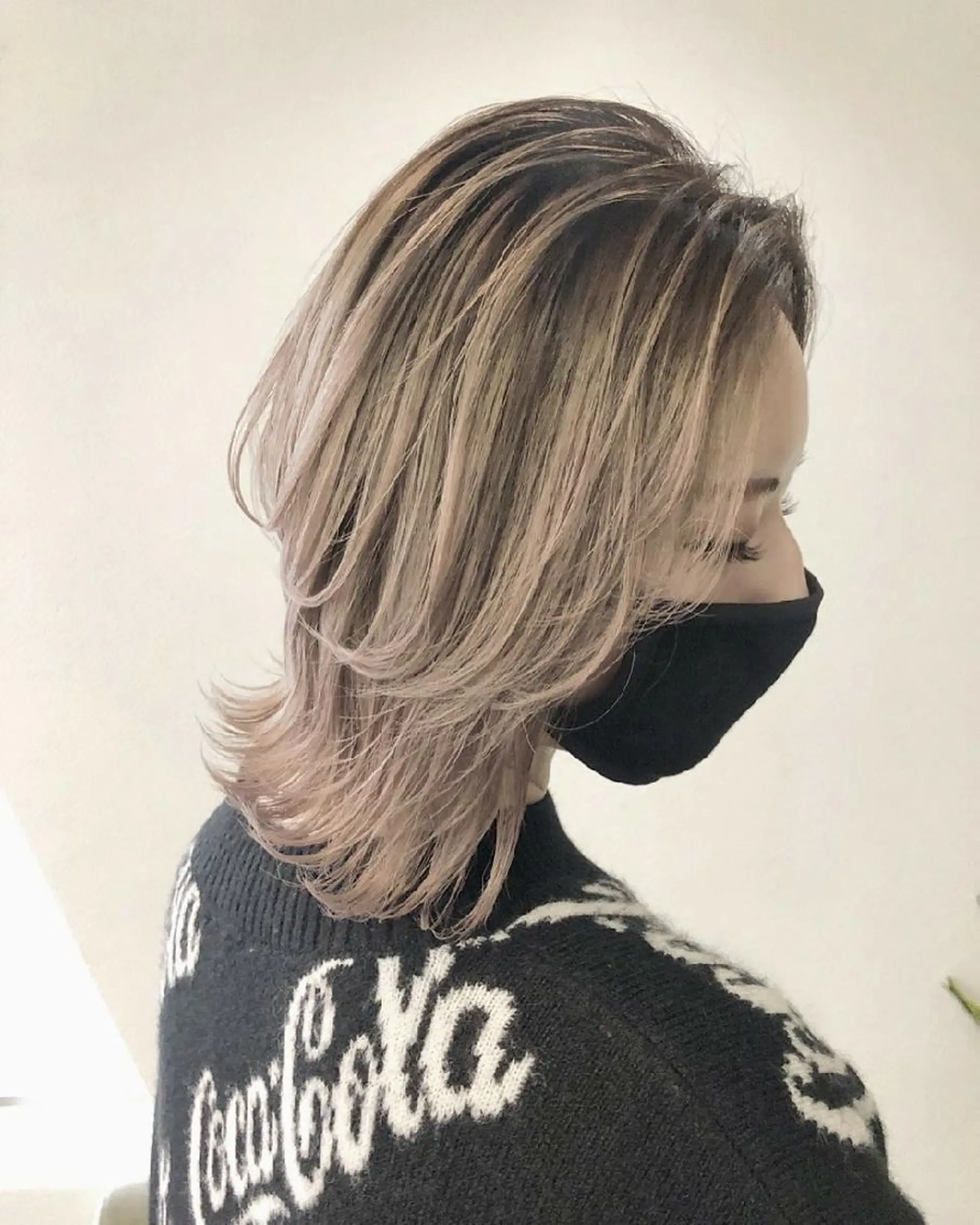 ミディアム ヘアアレンジ カラー ヘアカラー トリートメント GiseL 博多 ジゼル　博多のヘアスタイル