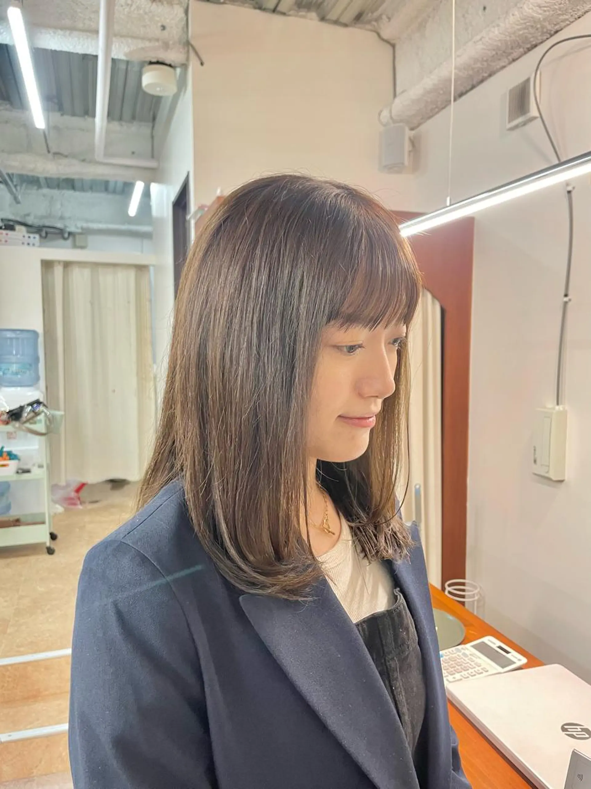 ミディアム hana✂︎メンズ ニュアンスパーマのヘアスタイル