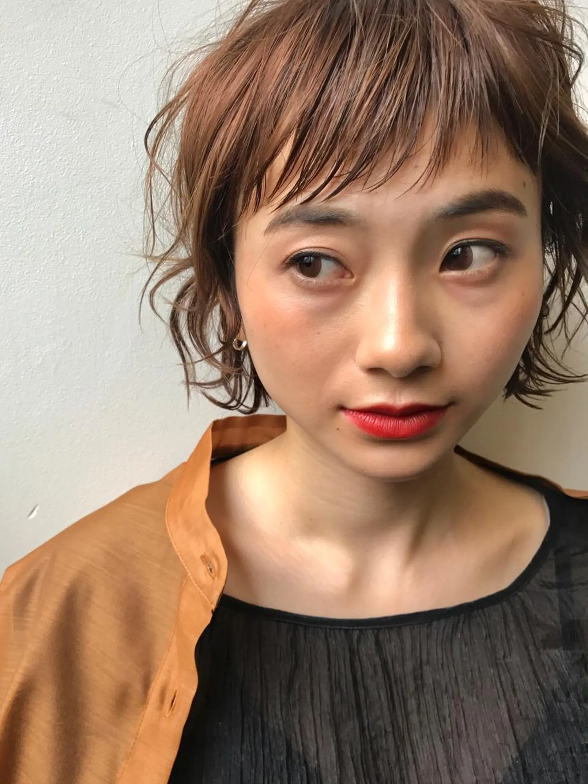 ショート ショートボブ ボブ ショートヘア analogue所属・u harukaのヘアスタイル