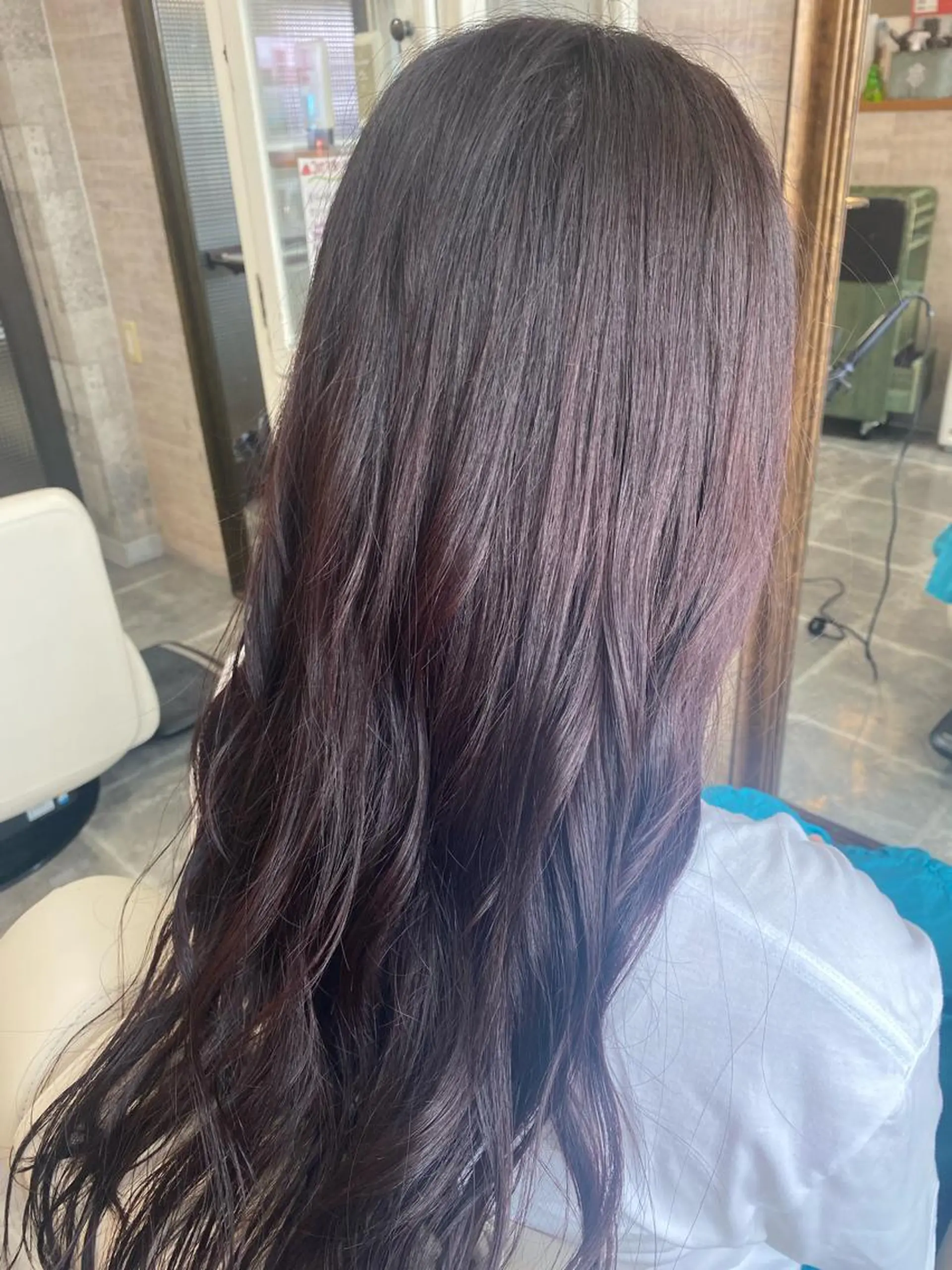 ロング ヘアカラー Un Fleur所属・立野 希沙のヘアスタイル