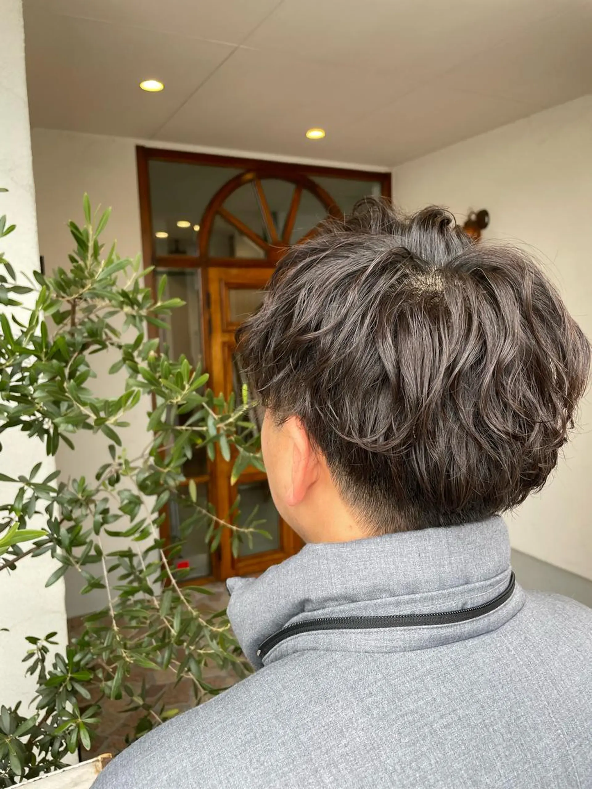 ショート メンズ カット パーマ COEUR所属・山下 襟華のヘアスタイル