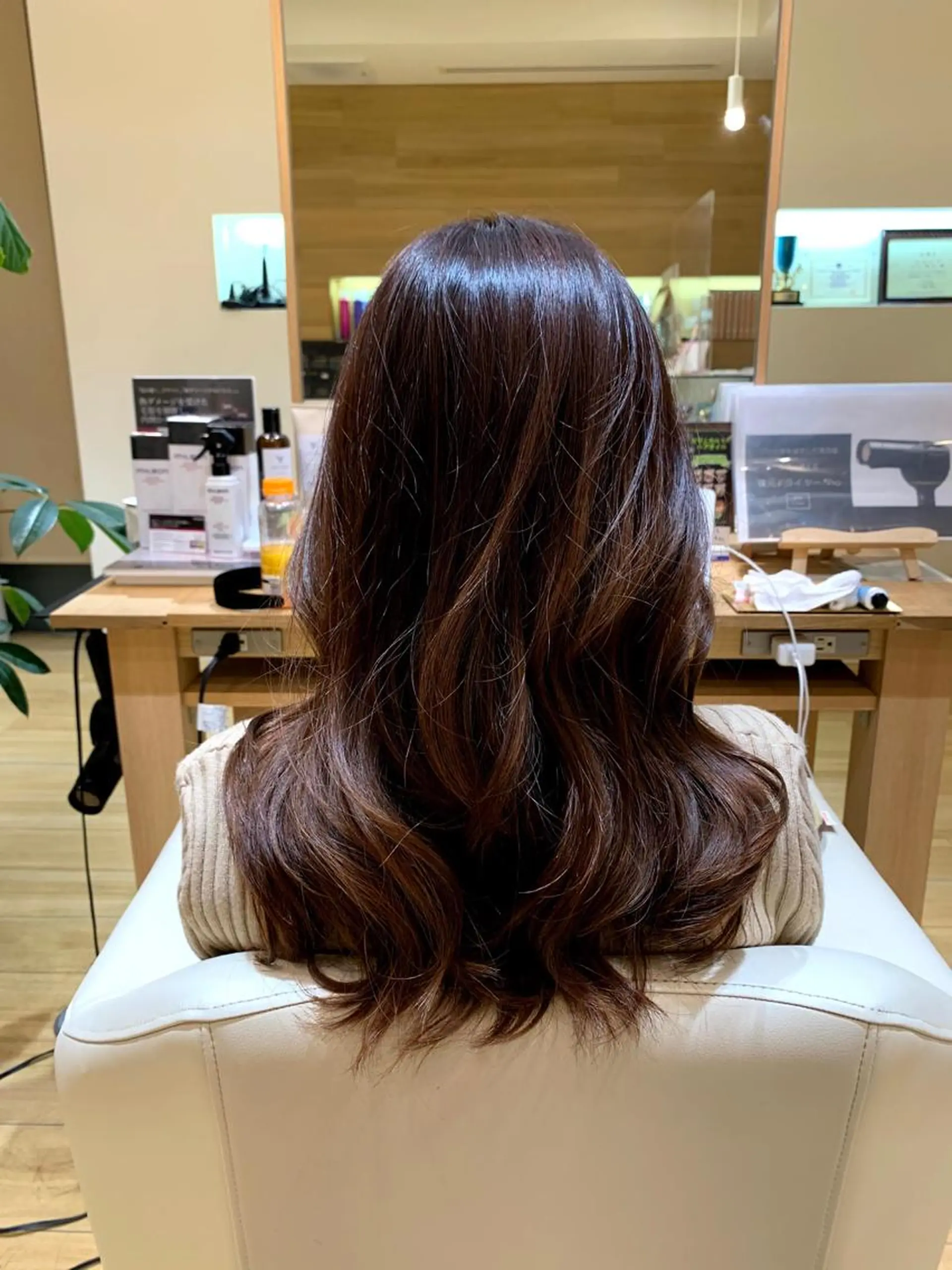 ロング トリートメント カット ヘアカラー トリートメント 全国1位🥇世界5位 小野田　礼花のヘアスタイル