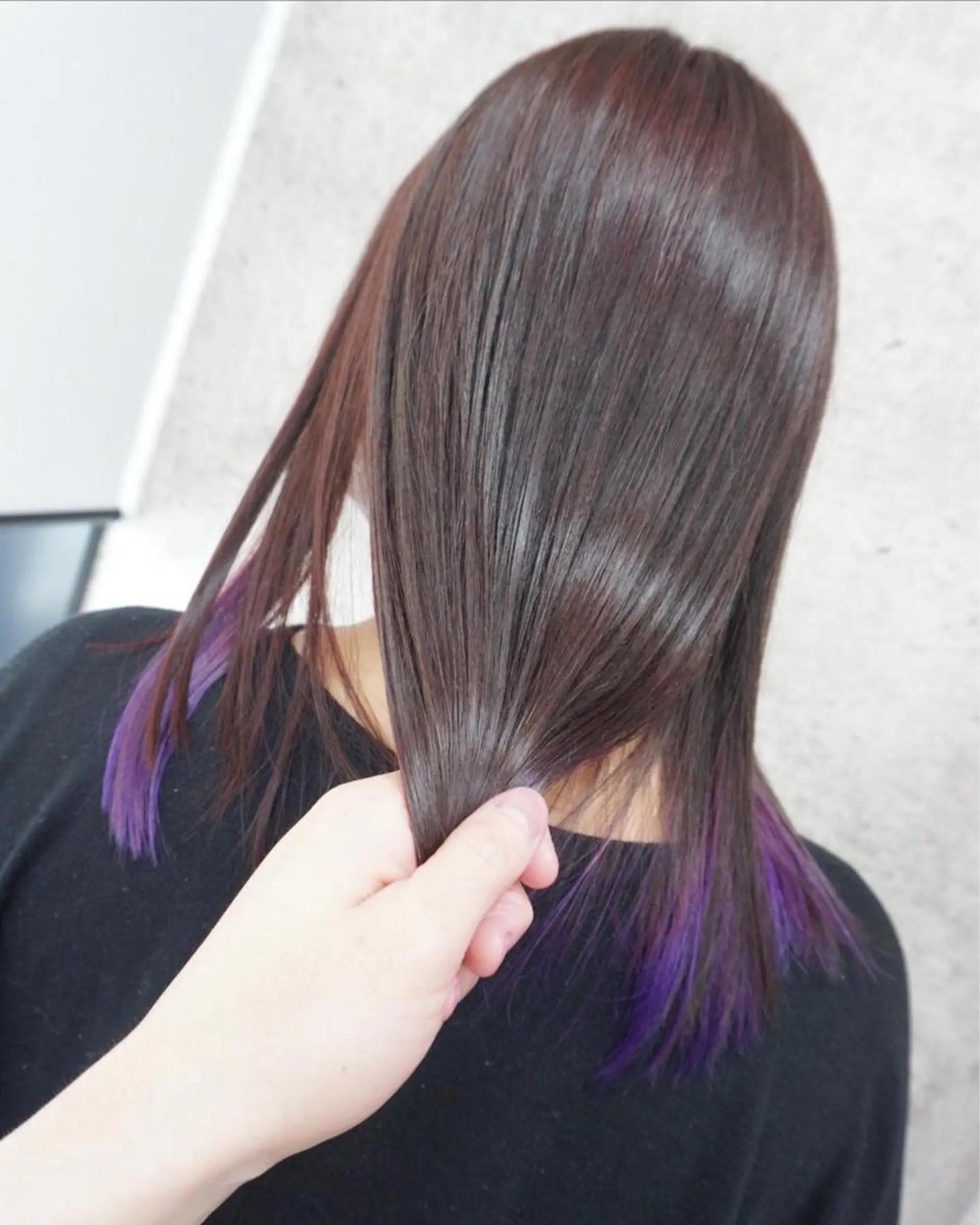 セミロング トリートメント カット ヘアカラー トリートメント hair teria ryu 大塚のヘアスタイル