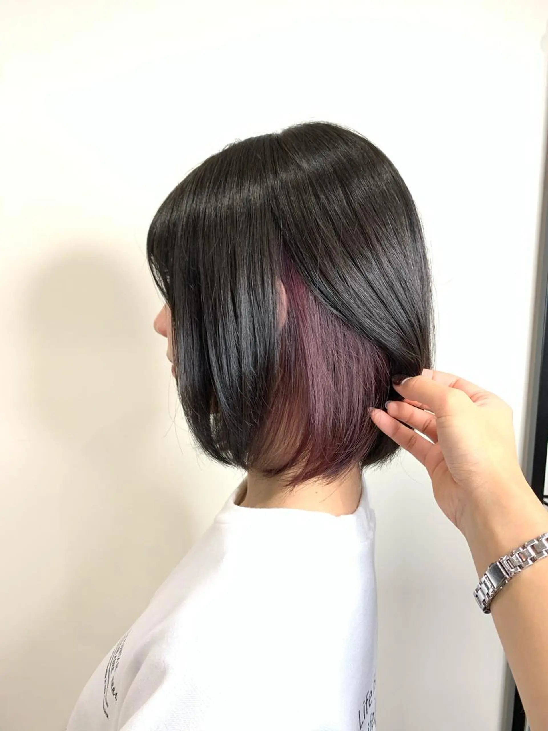 カラー YUDU🍊 germe/ジェルムのヘアスタイル
