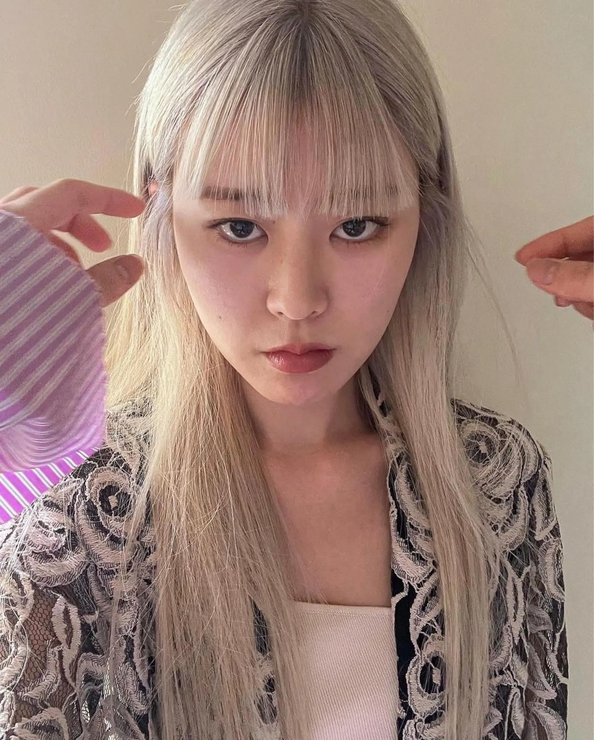 ロング カラー ブロンド ⭐️期間限定撮影 モデル募集中のヘアスタイル
