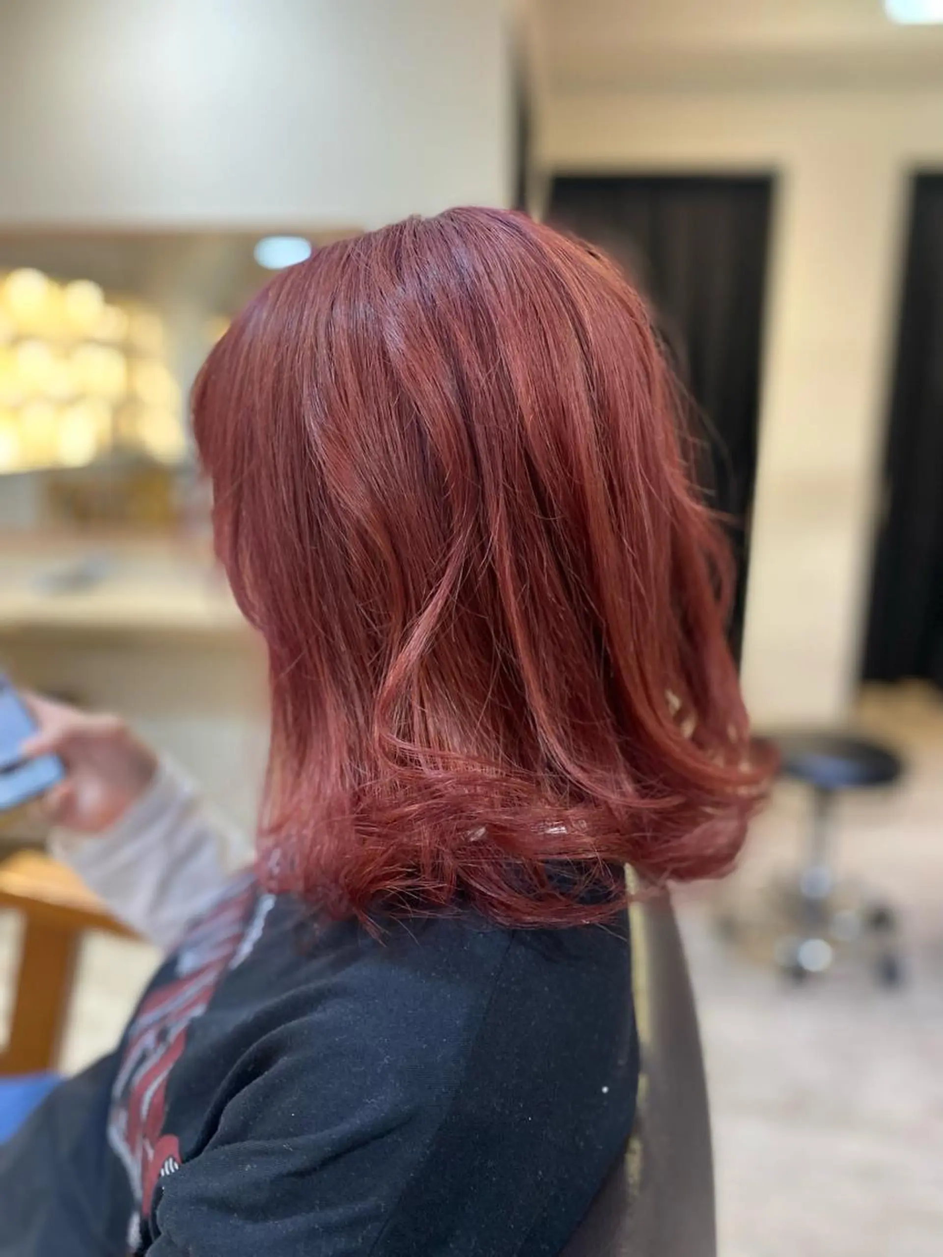 セミロング カラー ヘアカラー トリートメント ヨシダ フミノリのヘアスタイル