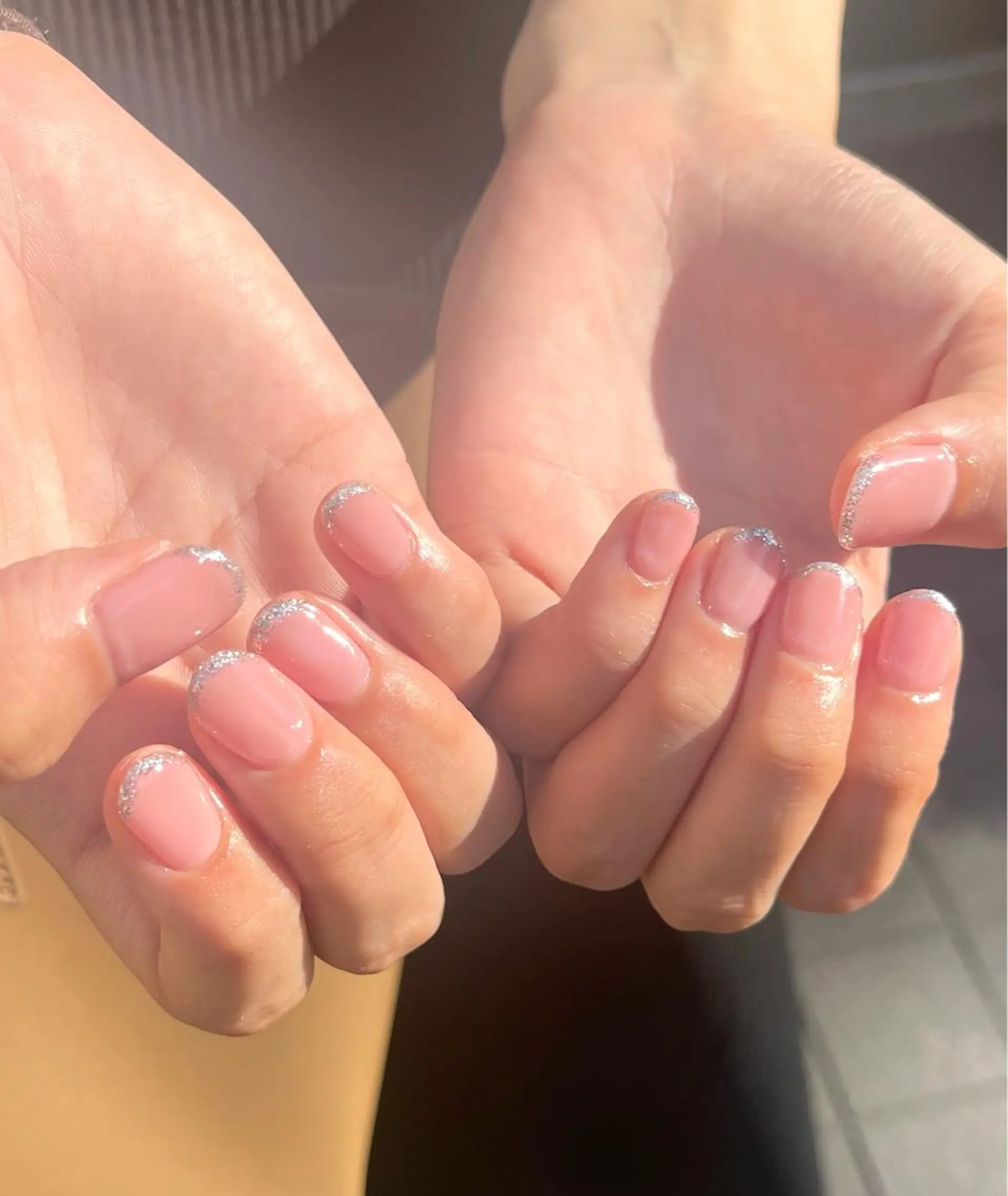 ネイル ラメ(グリッター) ハンドネイル ano @anomukuiのヘアスタイル