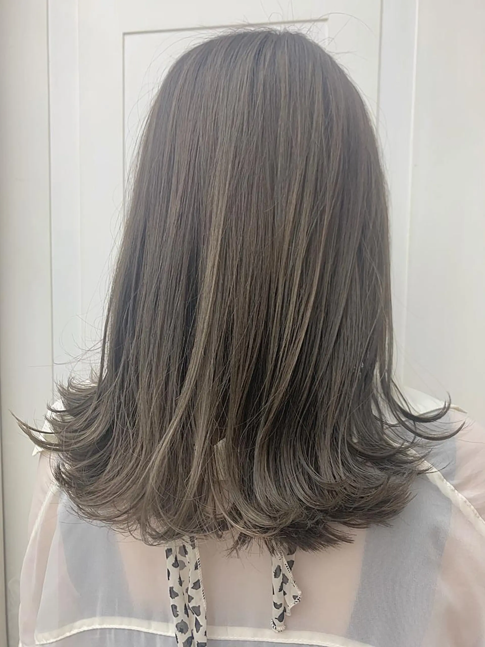 セミロング カラー 前髪顔周り✂️店長 ❤️アマミヤ❤️のヘアスタイル