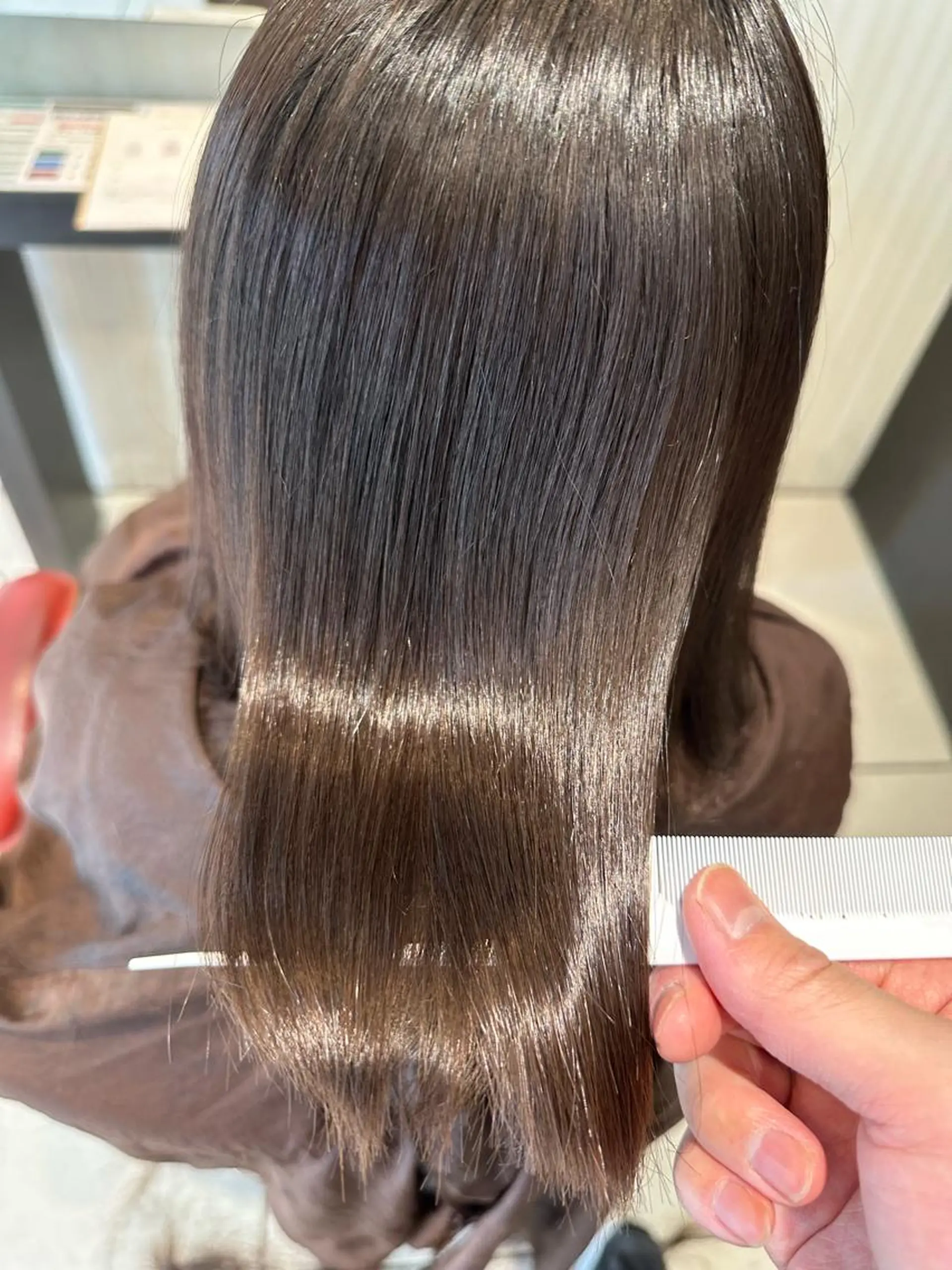 セミロング 髪質改善 ★糀谷 敬大のヘアスタイル