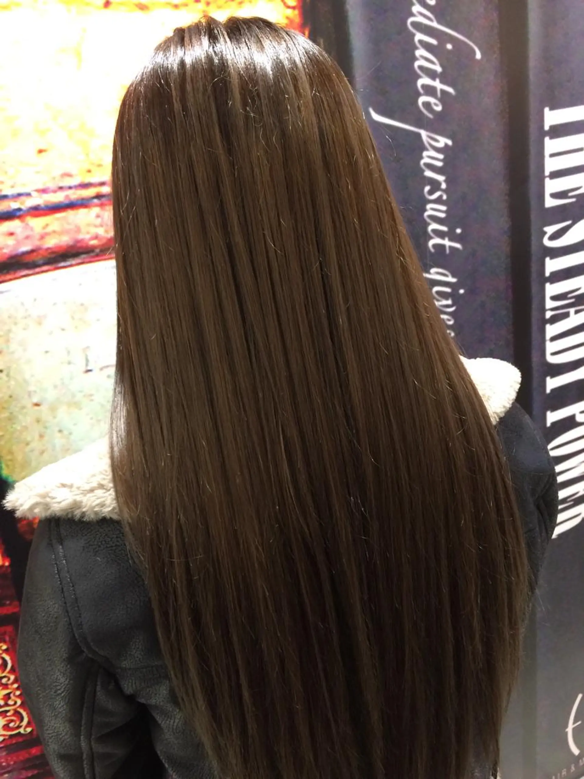 ロング パーマ 縮毛矯正 Ma ruのヘアスタイル