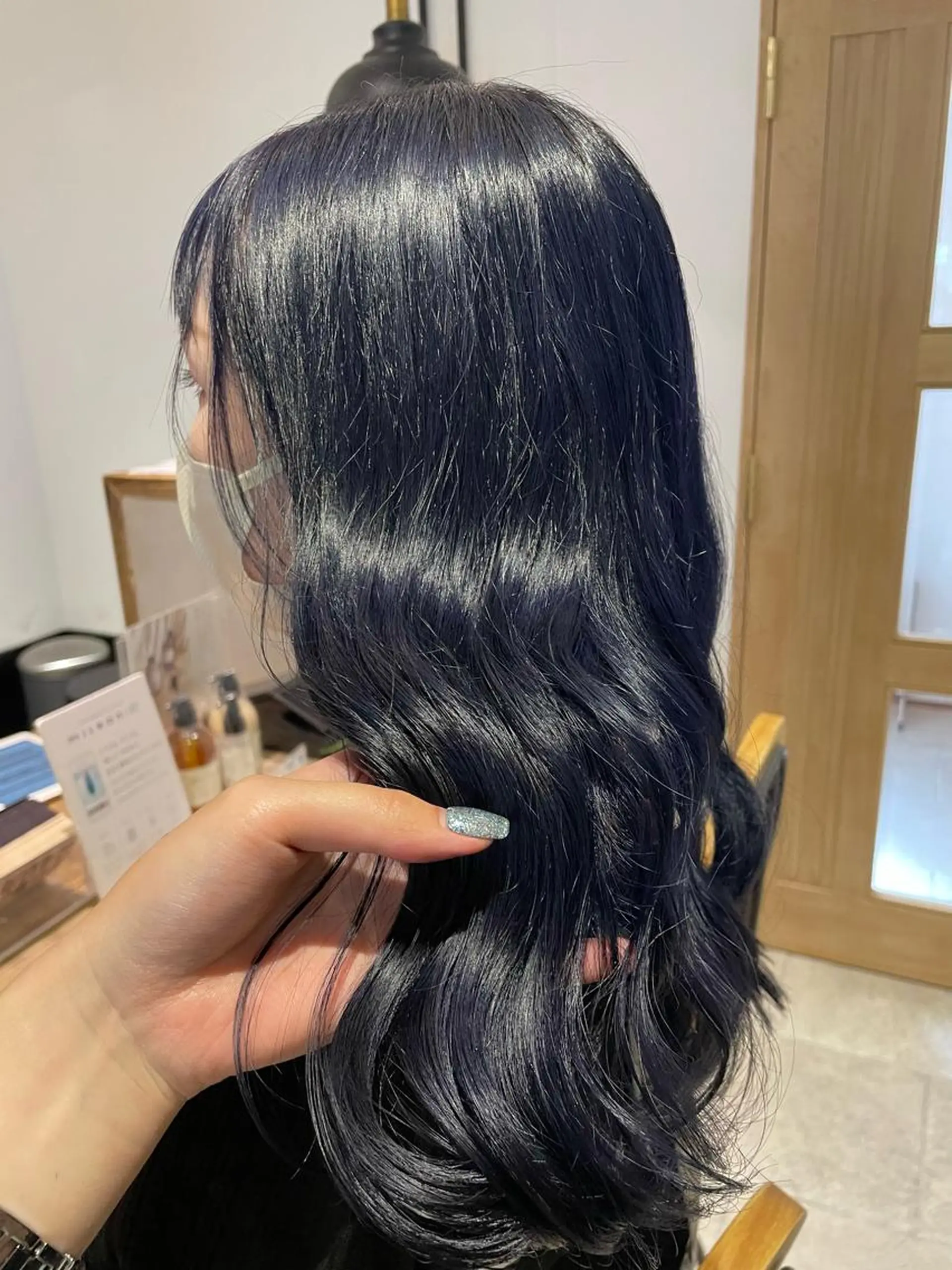 ロング カラー カット ヘアカラー トリートメント newi梅田🫧韓国 ヘア🫧sakiのヘアスタイル
