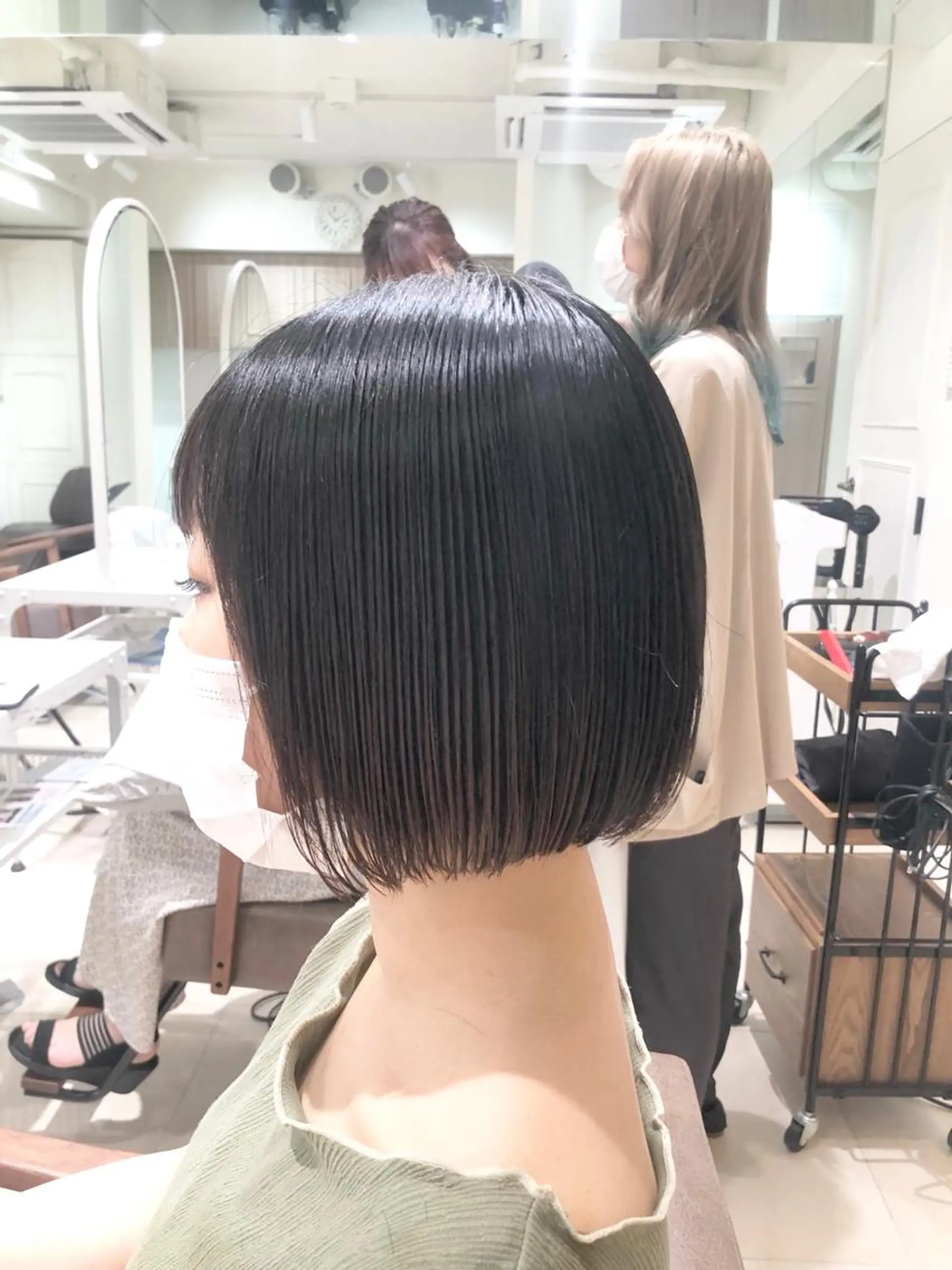 ミディアム ボブ globe船橋所属・スタイリスト★今村 優太のヘアスタイル