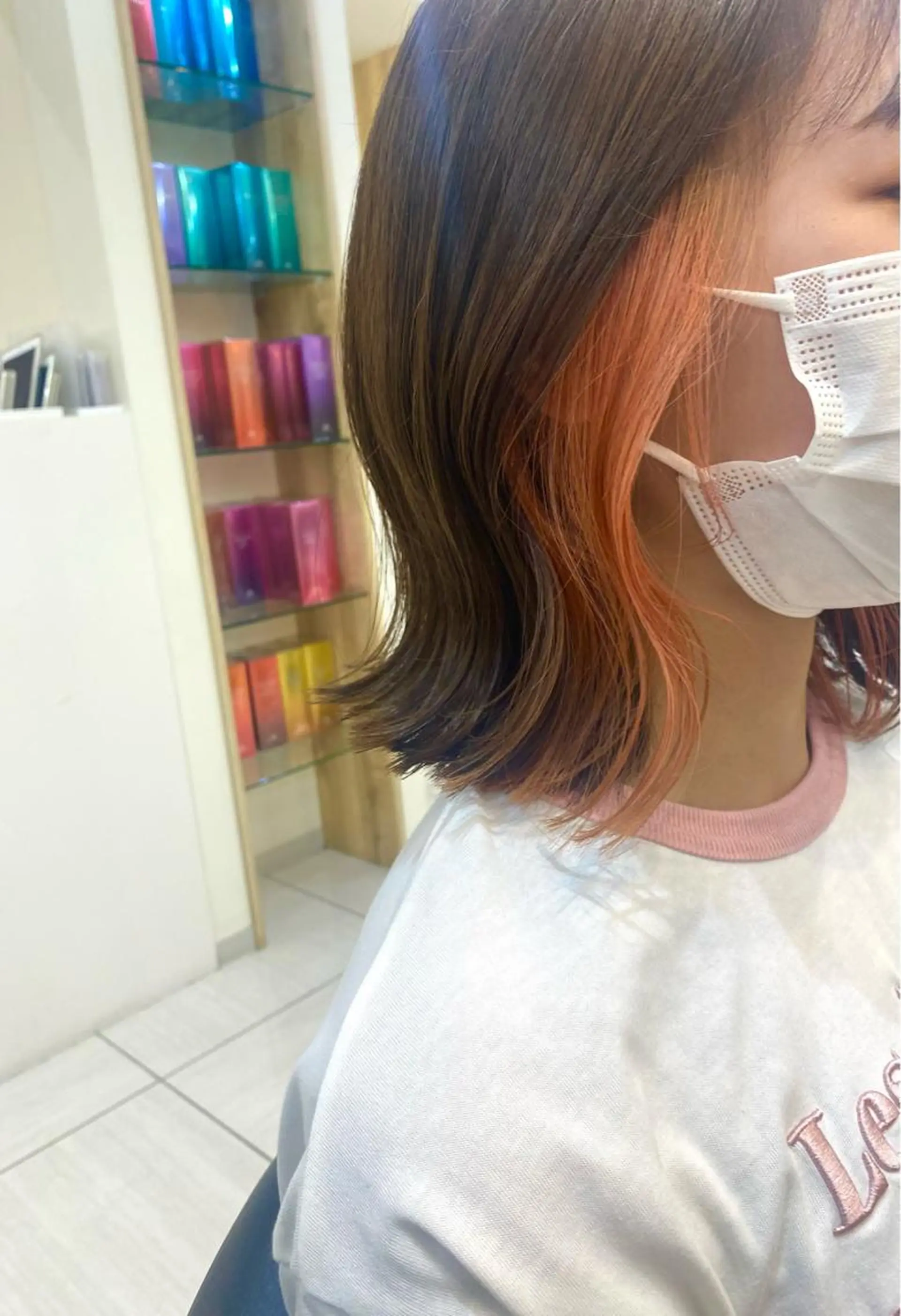 ショート カラー インナーカラー 韓国ヘア／艶カラー minamiのヘアスタイル