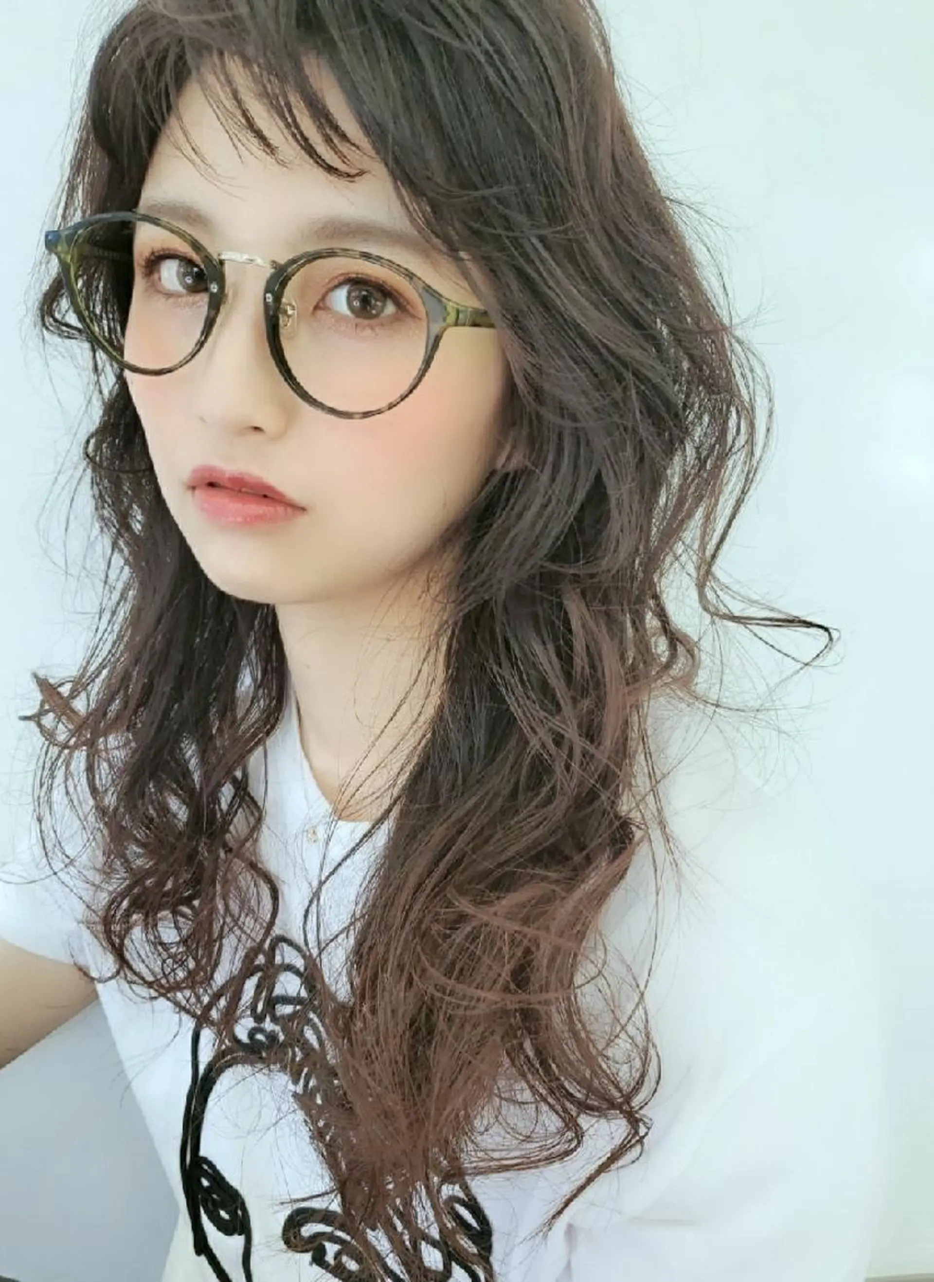 ロング マネージャー 西村優子のヘアスタイル