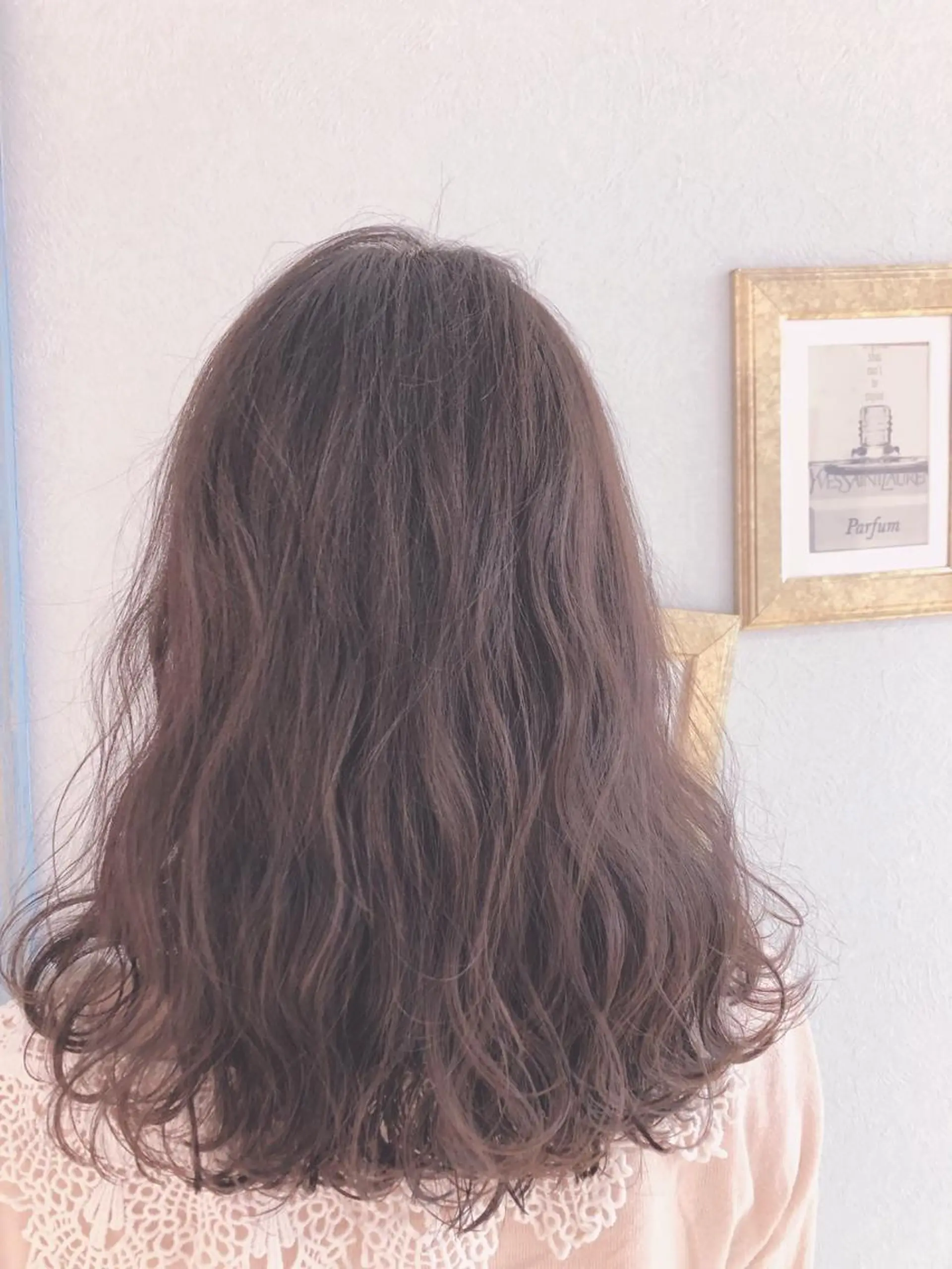 ミディアム カット ヘアカラー トリートメント 代表山口ひな 髪質改善のプロのヘアスタイル