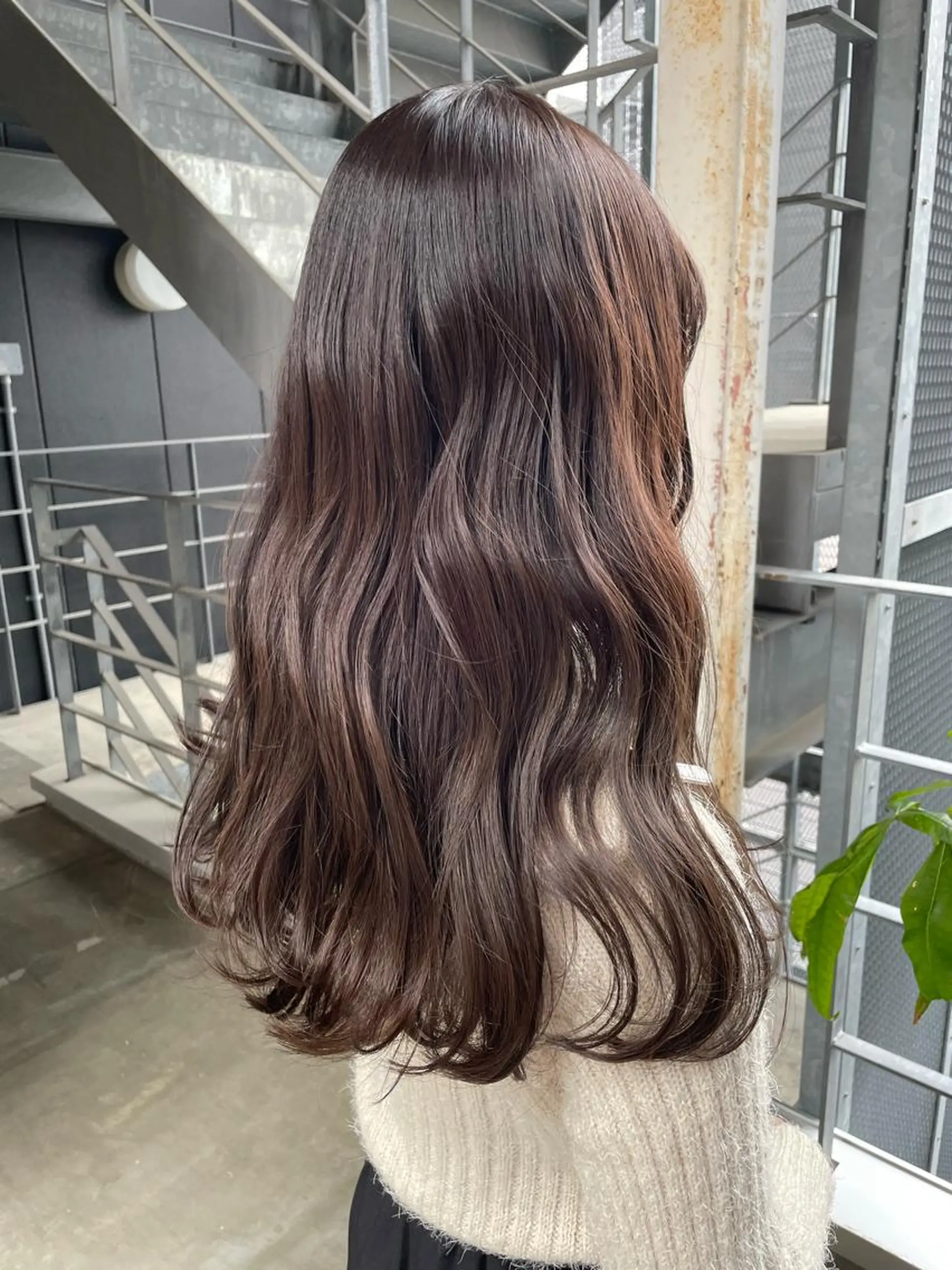 ロング カラー ベージュカラー カット ヘアカラー トリートメント uyu所属・♡kyoka /  uyu♡のヘアスタイル