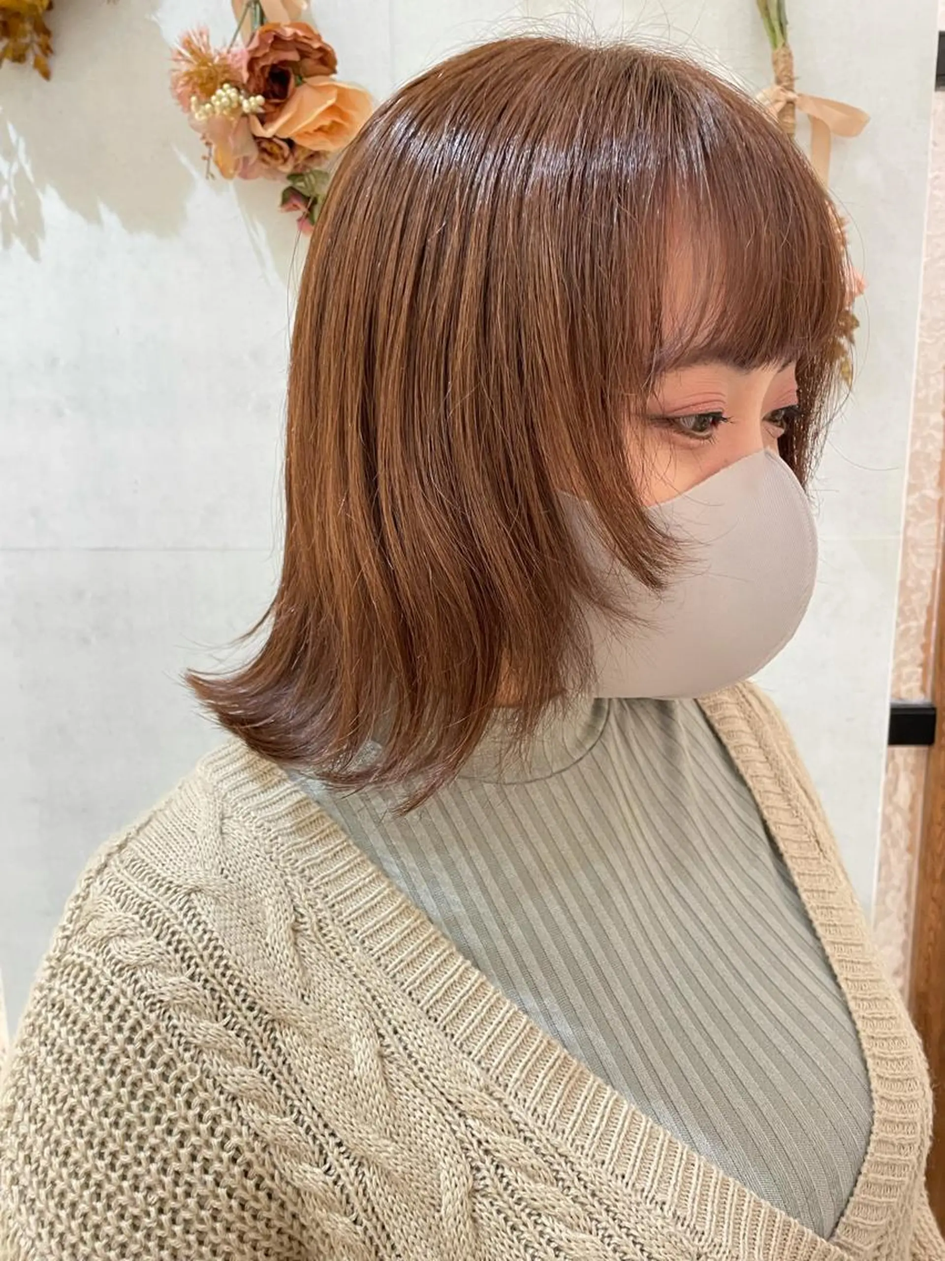 セミロング カラー 🩵ANELA東口 齋藤琴音💚のマツエク・マツパデザイン