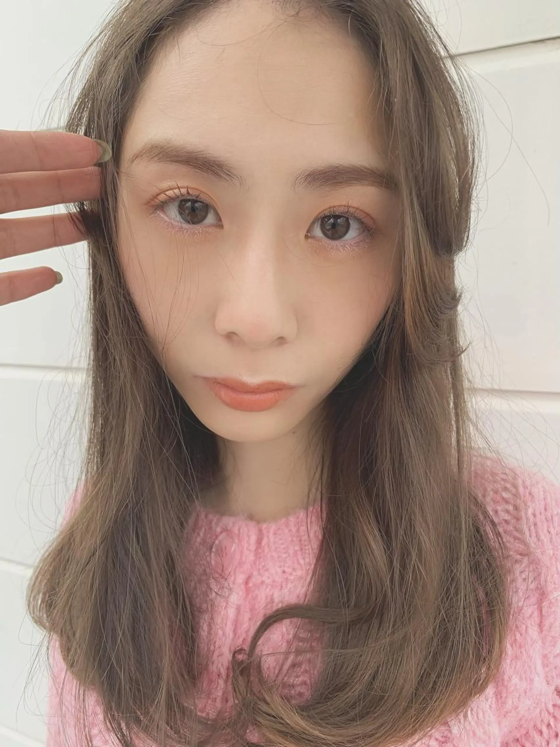 ロング カラー ヘアアレンジ ヘアカラー トリートメント mayu .のヘアスタイル