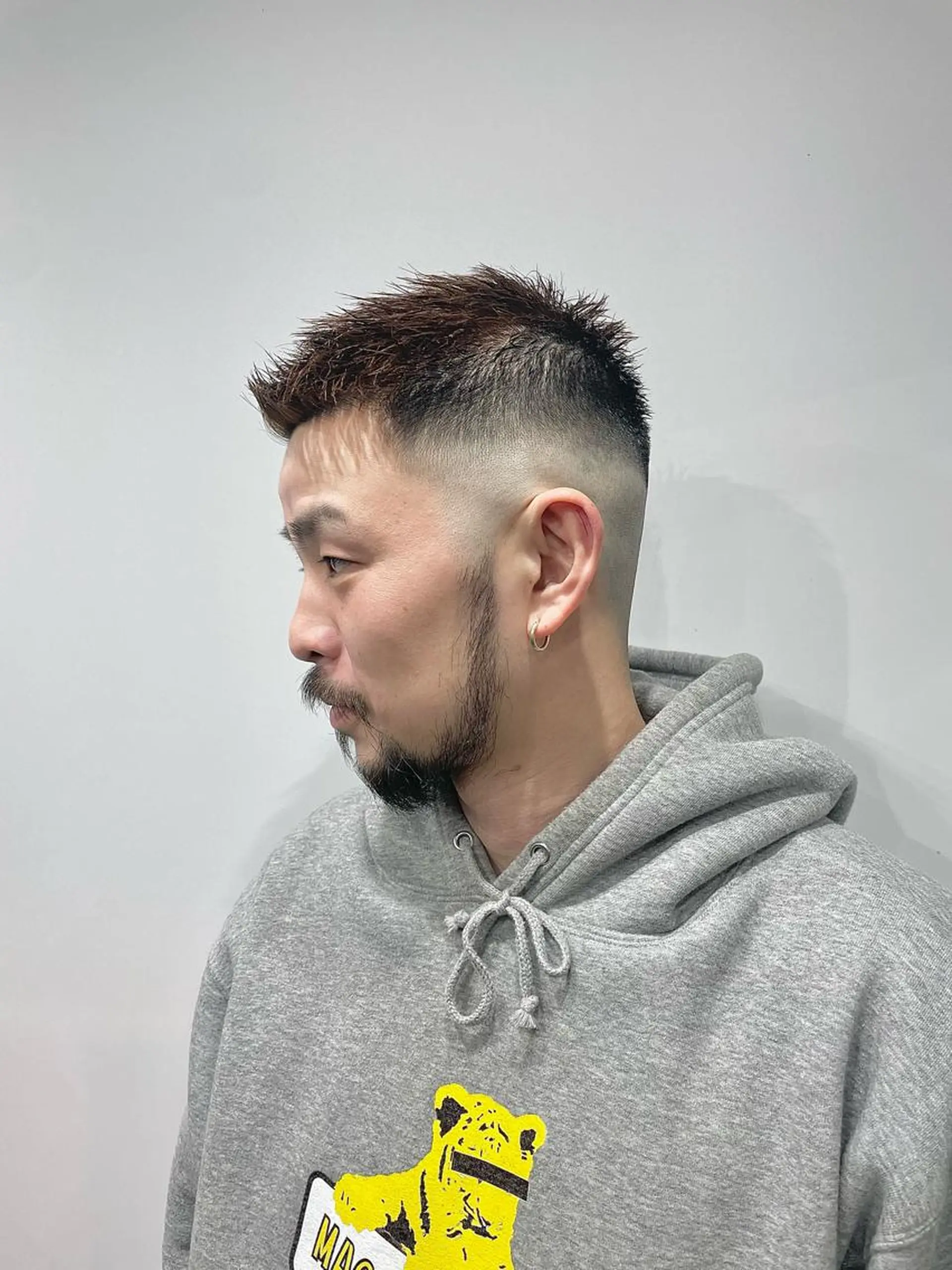 ショート メンズ フェードカット スキンフェード カット 💈メンズパーマ💈 ナカザワ　　リョウのヘアスタイル