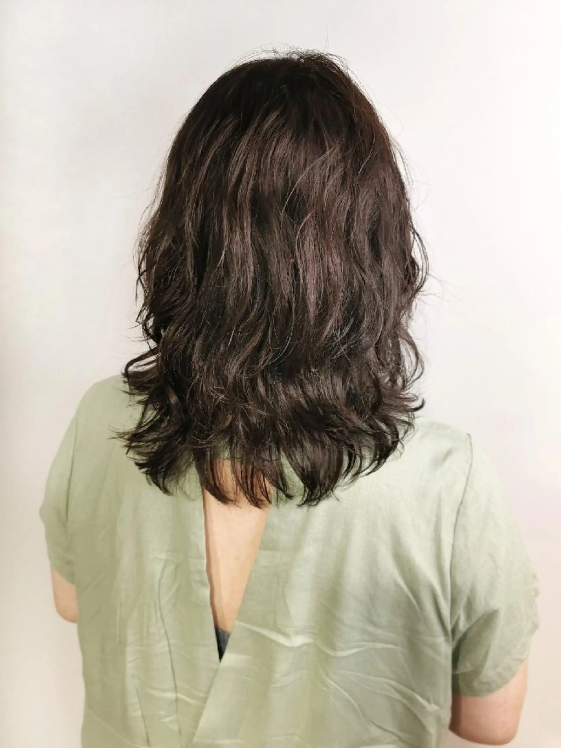 カラー パーマ カット パーマ トリートメント レイヤー/髪質改善カ ラ-🤍津田奈々美‎のヘアスタイル