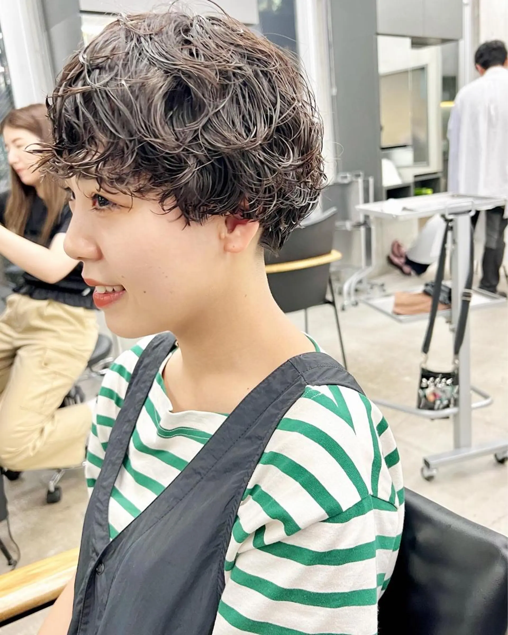 ショート パーマ ショートヘア カット パーマ トリートメント sakoda shunkiのヘアスタイル