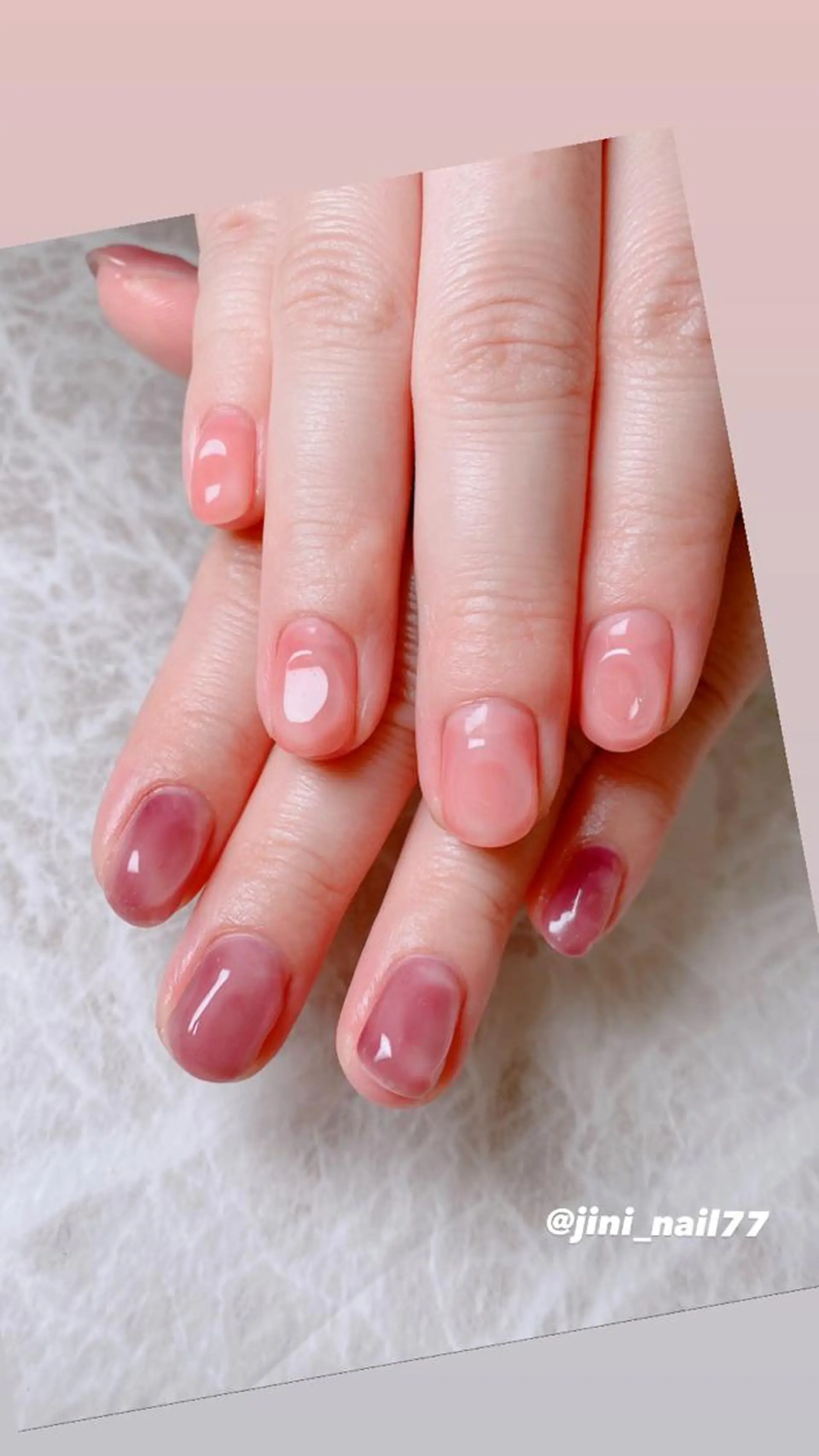 ネイル ハンドネイル JINI NAIL所属・ジニ ネイルのネイルデザイン