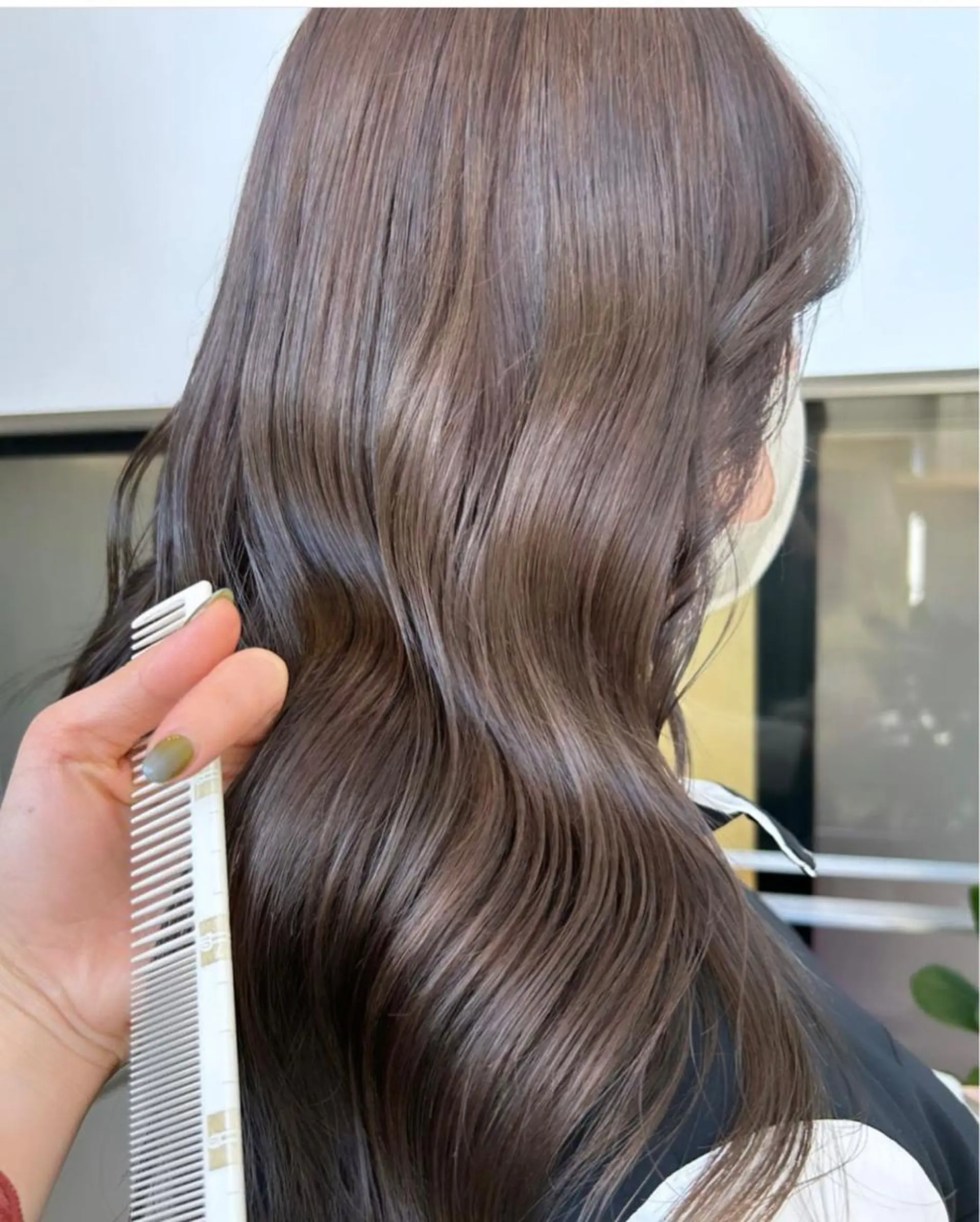 セミロング カラー パーマ ヘアアレンジ メンズ キッズ ベージュカラー ブラウンカラー チョコレートブラウン GOTODAY SHAiRE SALON (原宿本店)所属・stylist 🎀 kanaのその他イメージ