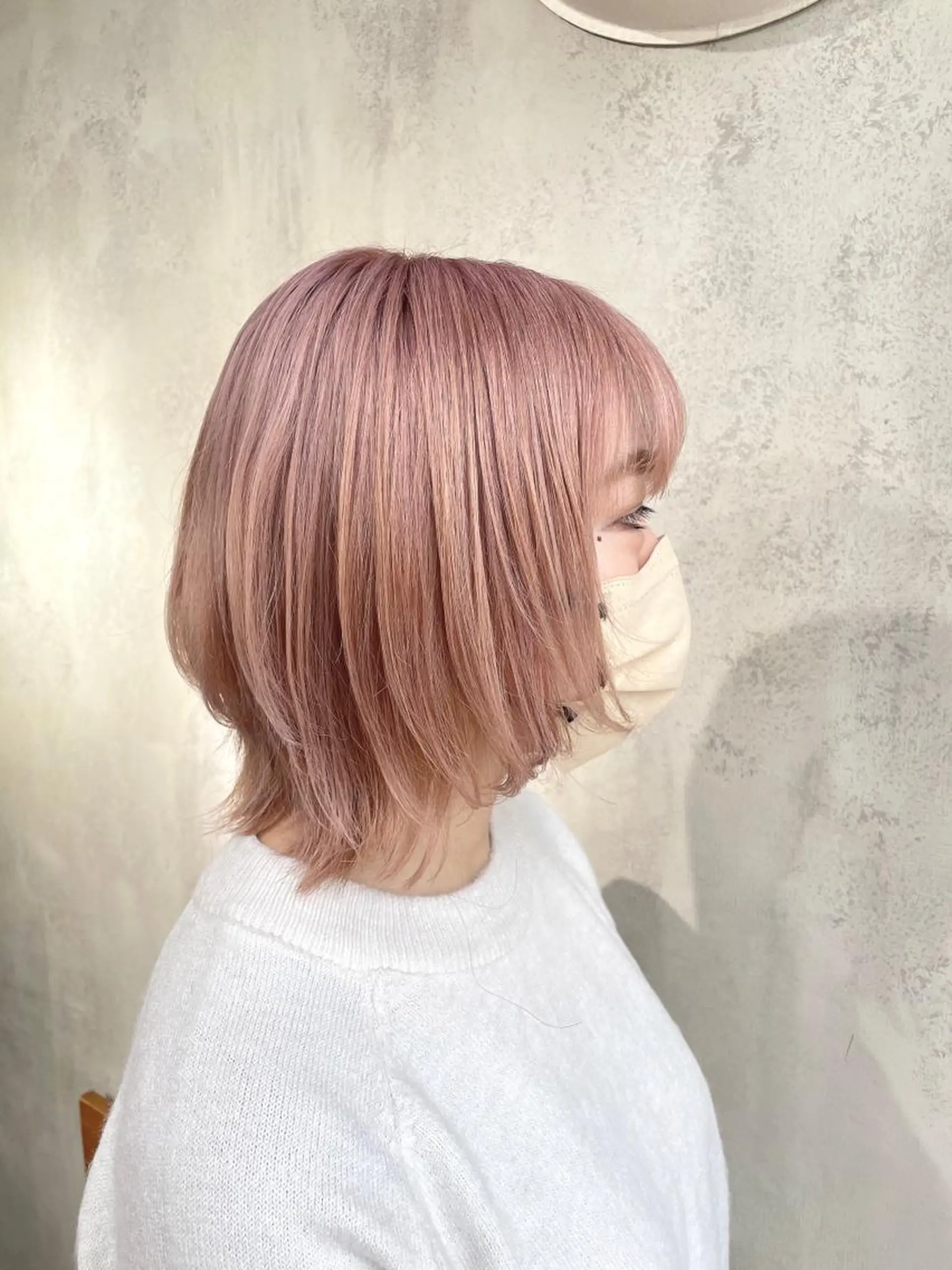 ショート カラー ヘアカラー 梅田美容室 山崎海波のヘアスタイル