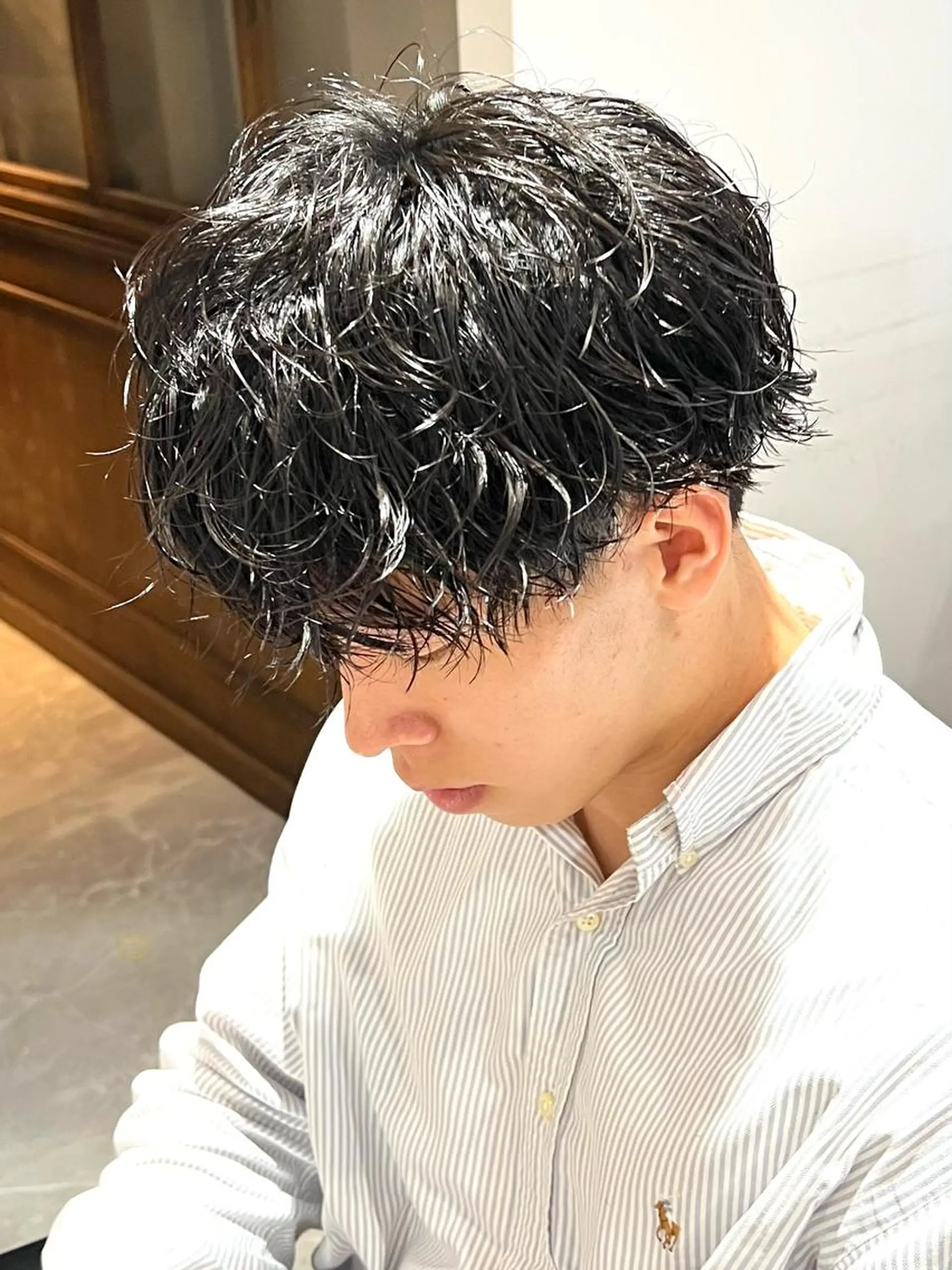 パーマ メンズ カット パーマ 💡似合わせのプロ 💡takutoのヘアスタイル