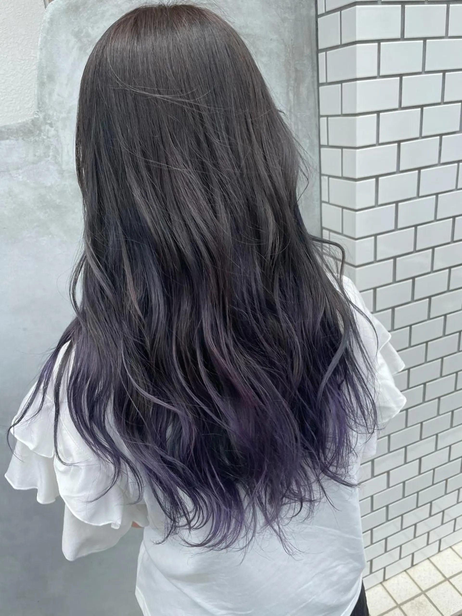 カラー グラデーションカラー ハイトーンカラー ReRe佐賀駅前所属・大坪 彩香のマツエク・マツパデザイン