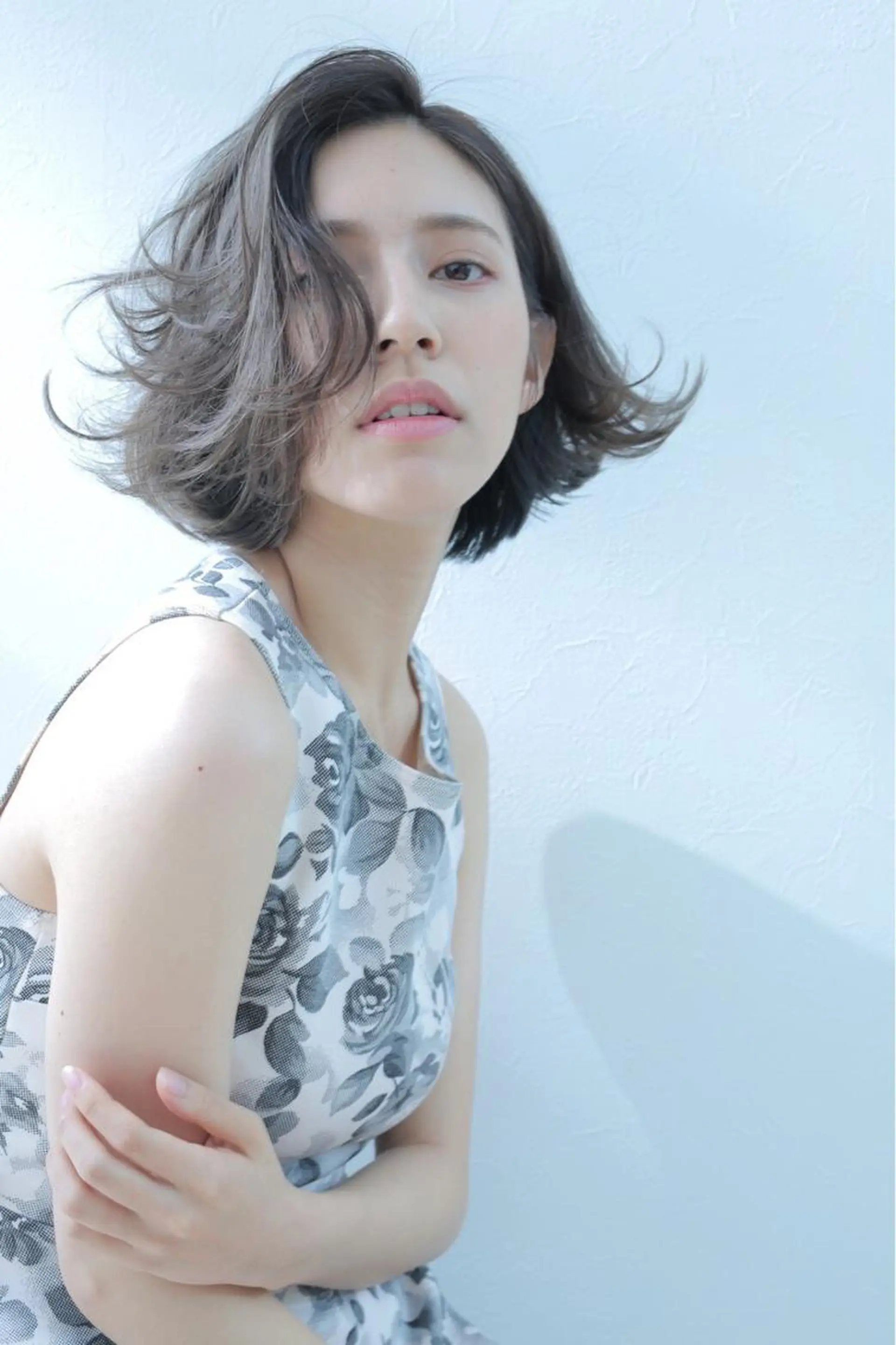 カラー パーマ ヘアアレンジ ハイライトカラー オリーブカラー 髪質改善 mihoko/ ニュアンスパーマのヘアスタイル