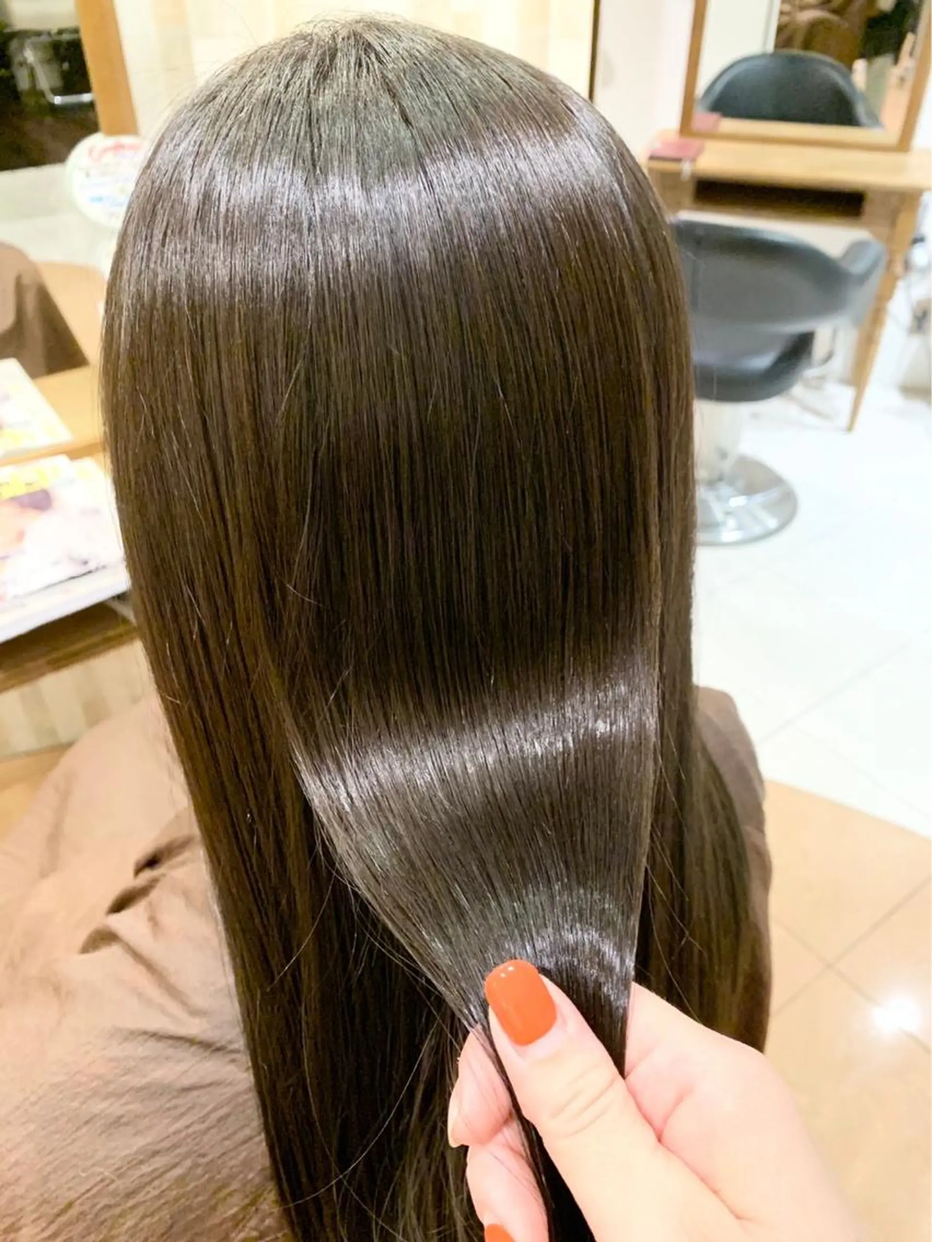 ロング 髪質改善 カット 縮毛矯正 ✨美髪矯正の専門家✨ 髪質改善　松村のヘアスタイル