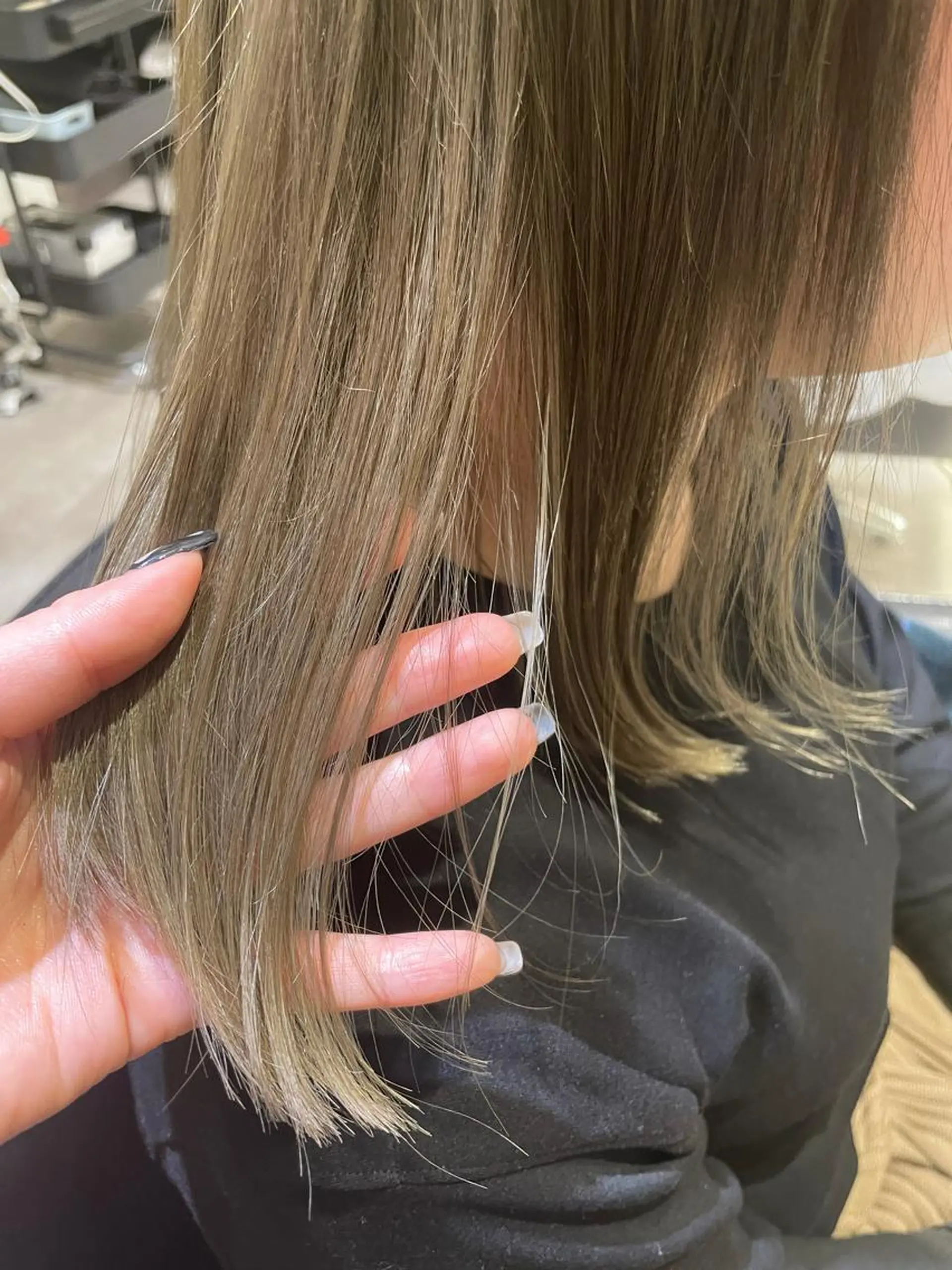 カラー ヘアカラー トリートメント 透明感カラー/艶髪 ♥柏谷菜穂♥のヘアスタイル