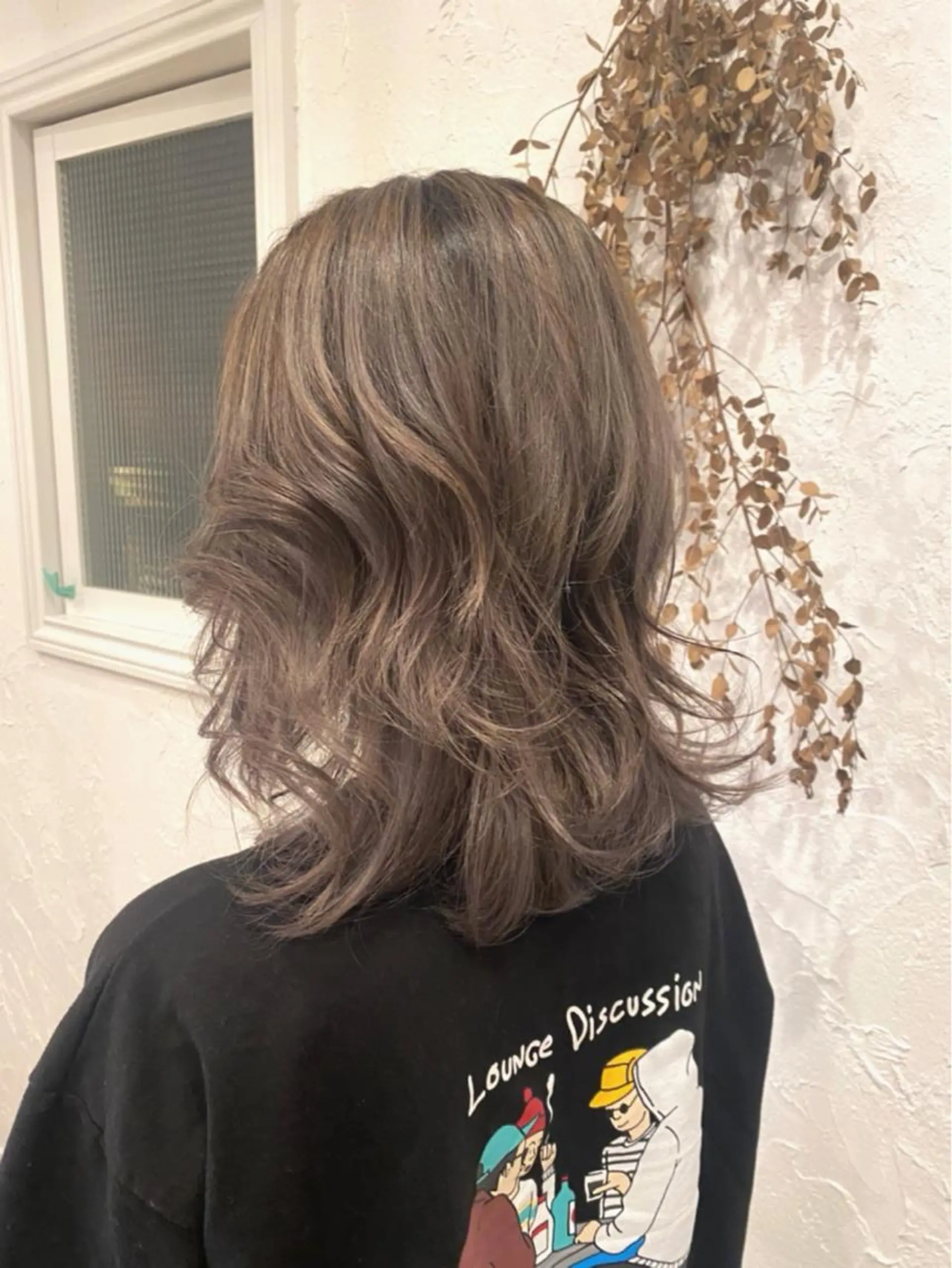 セミロング カラー 美容室 ソンリエのヘアスタイル