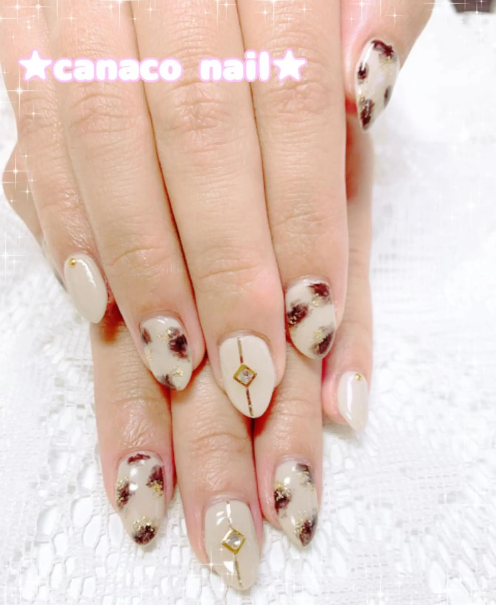 ネイル アートネイル ニュアンスネイル ハンドネイル ハンドケア Felice所属・ベテランネイル cnc  nailのネイルデザイン