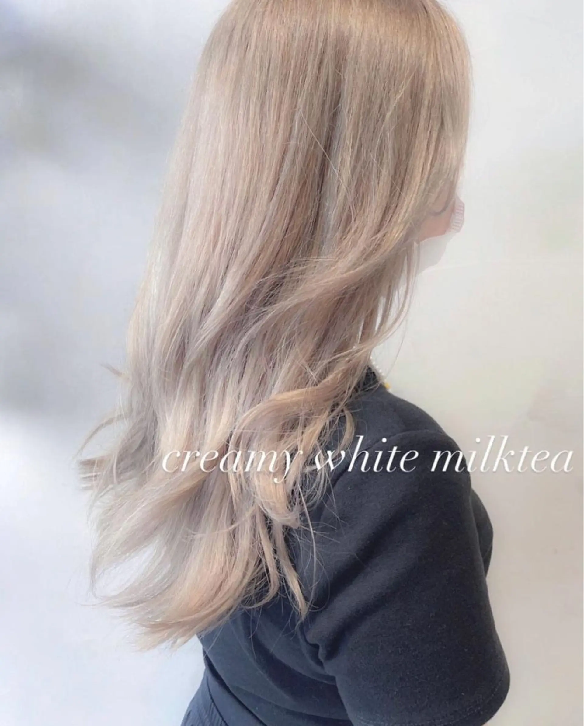 ロング カラー ヘアカラー ワンホン/韓国ヘア 🤍amiのヘアスタイル