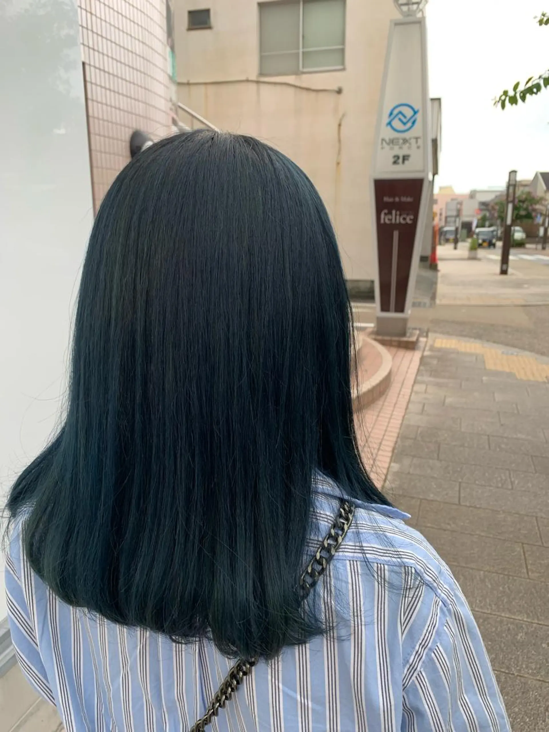 セミロング カラー Lunapiena所属・Lunapiena 🫧ナナのヘアスタイル