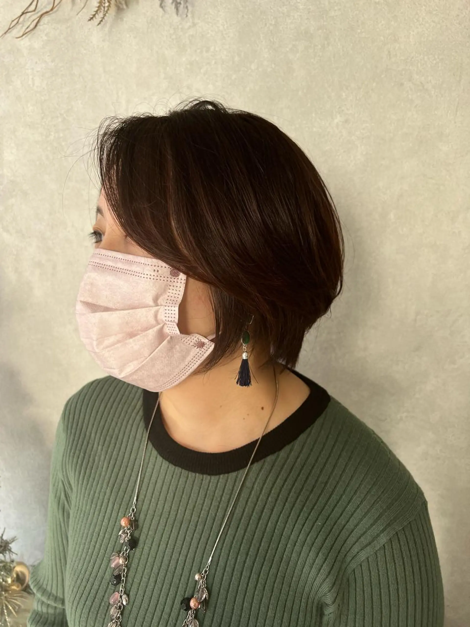ショート ショートボブ ボブ くびれヘア 天使の羽バング・フェザーバング ショートヘア Seasonal〜（シーズナル）所属・伊藤 早人のヘアスタイル