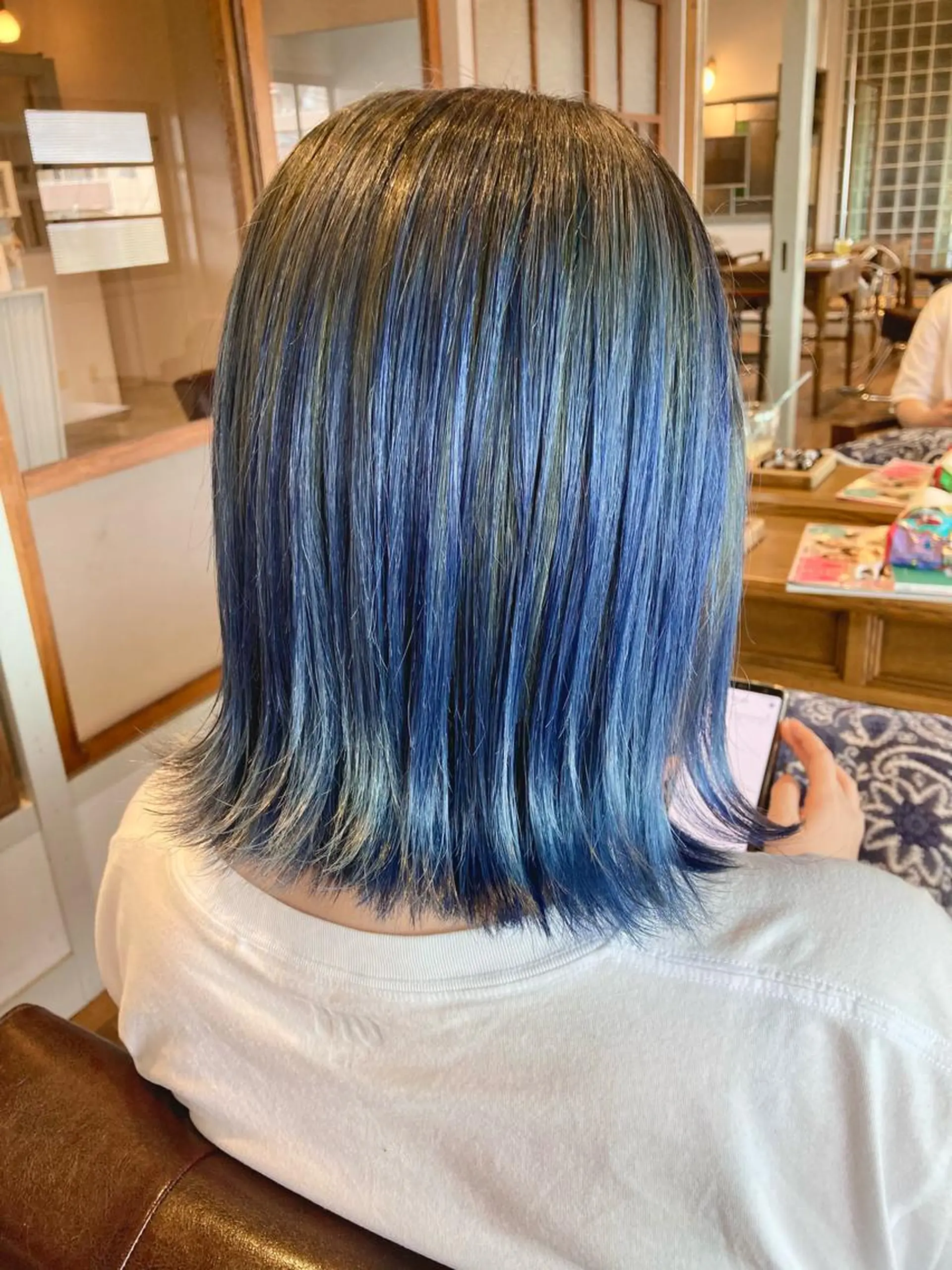 ミディアム タカツド ユウキのヘアスタイル