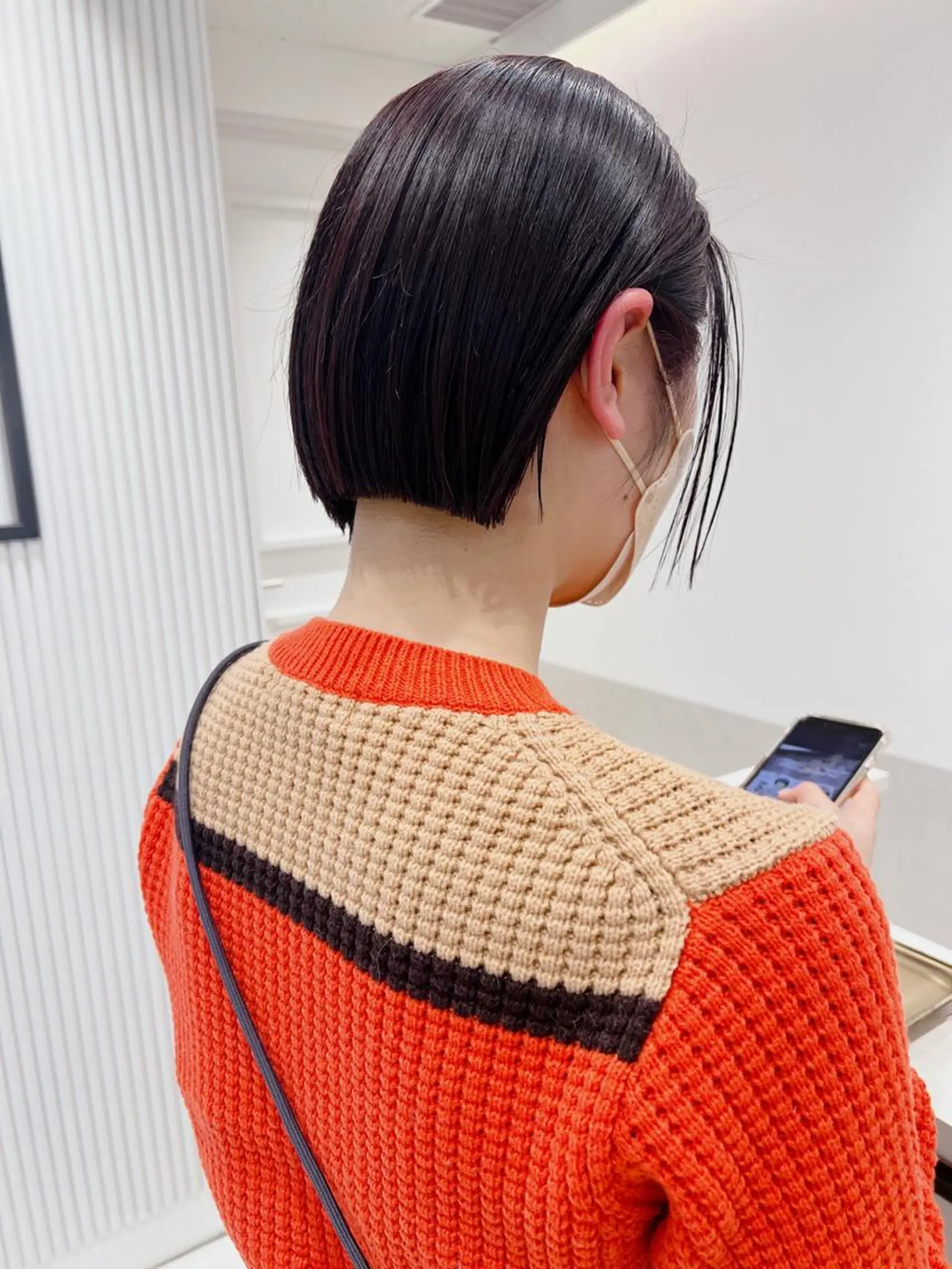 ショート カット 縮毛矯正 mayu .のヘアスタイル