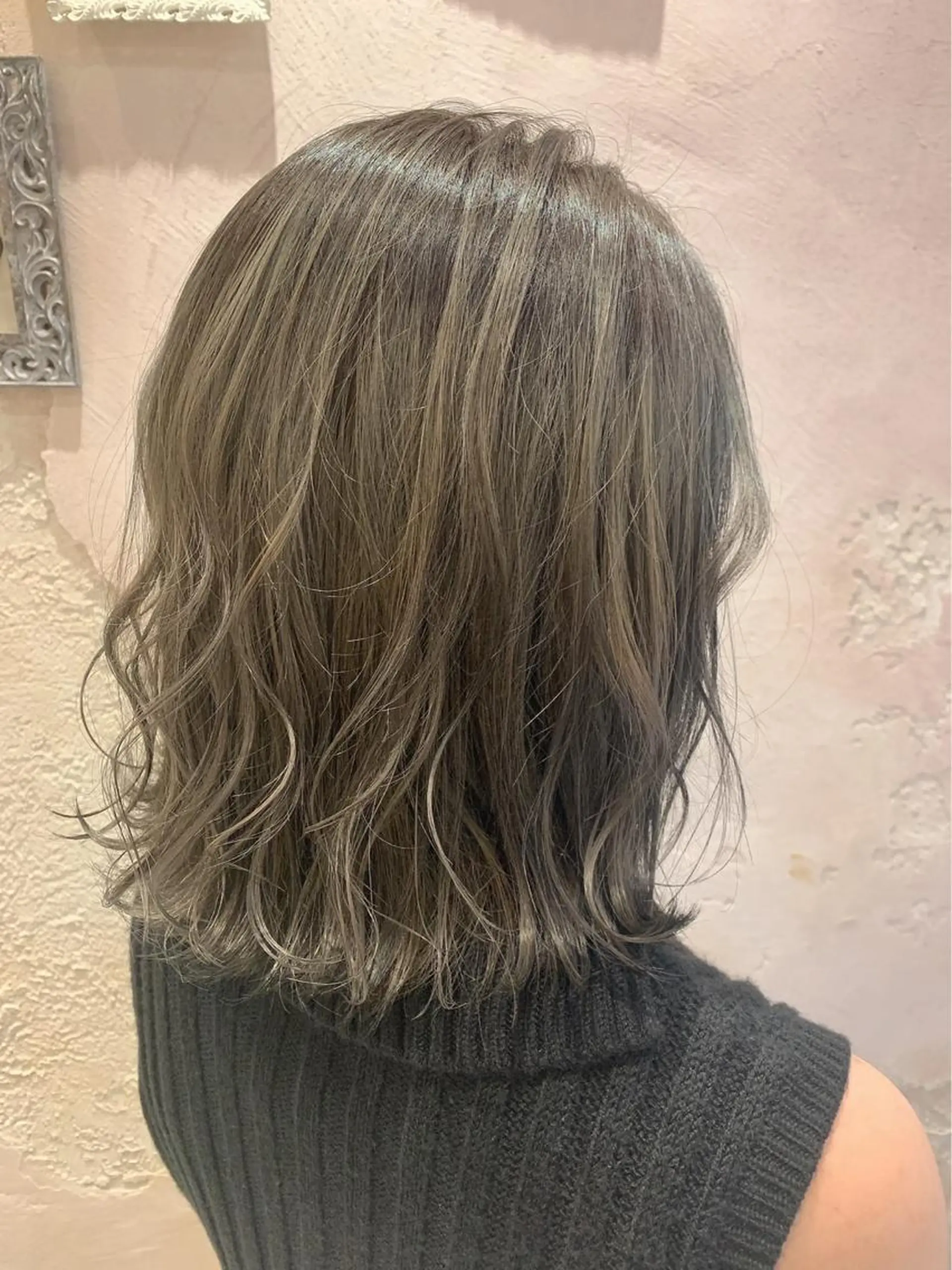 ミディアム カラー ヘアカラー トリートメント ロンドクラン所属・💎似合わせカラー 💎石濱俊介のヘアスタイル