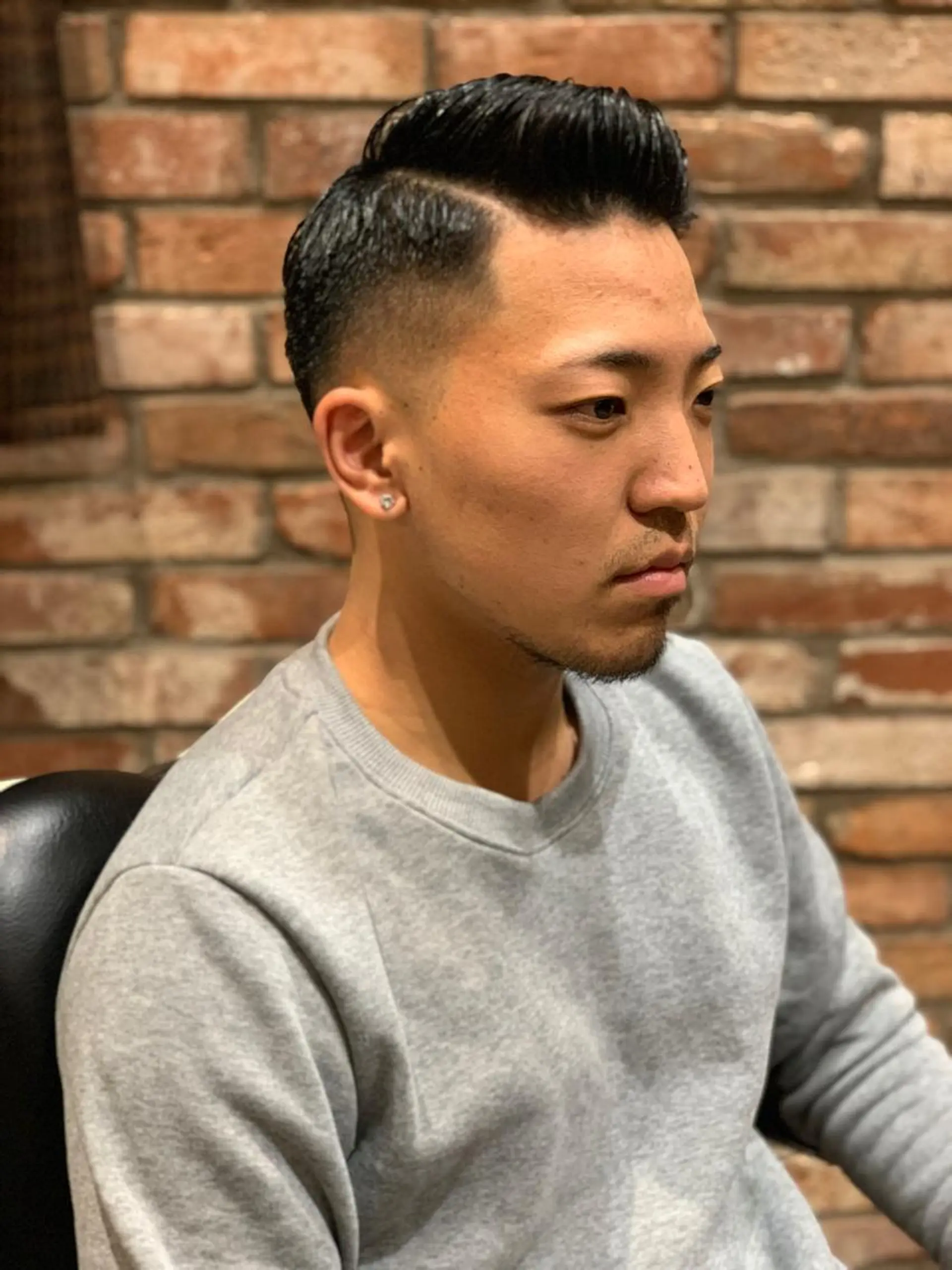 ショート メンズ HIROGINZAプレミアムバーバー赤坂店所属・田中 千恩のヘアスタイル