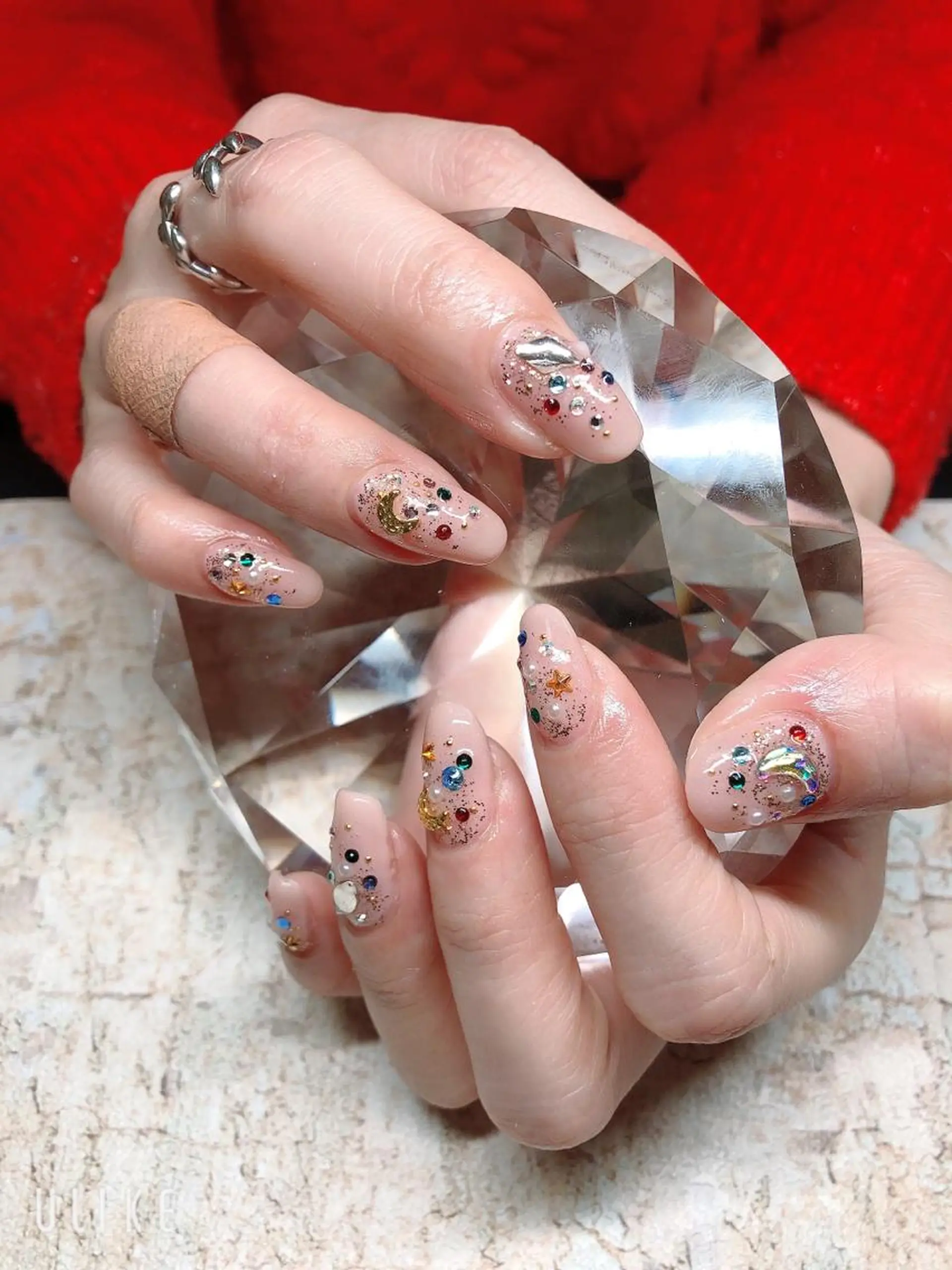 ネイル アートネイル フレンチネイル ジェルネイル グラデーション 韓国ネイル Nail room Bimano所属・Bimano seica♡+°のネイルデザイン